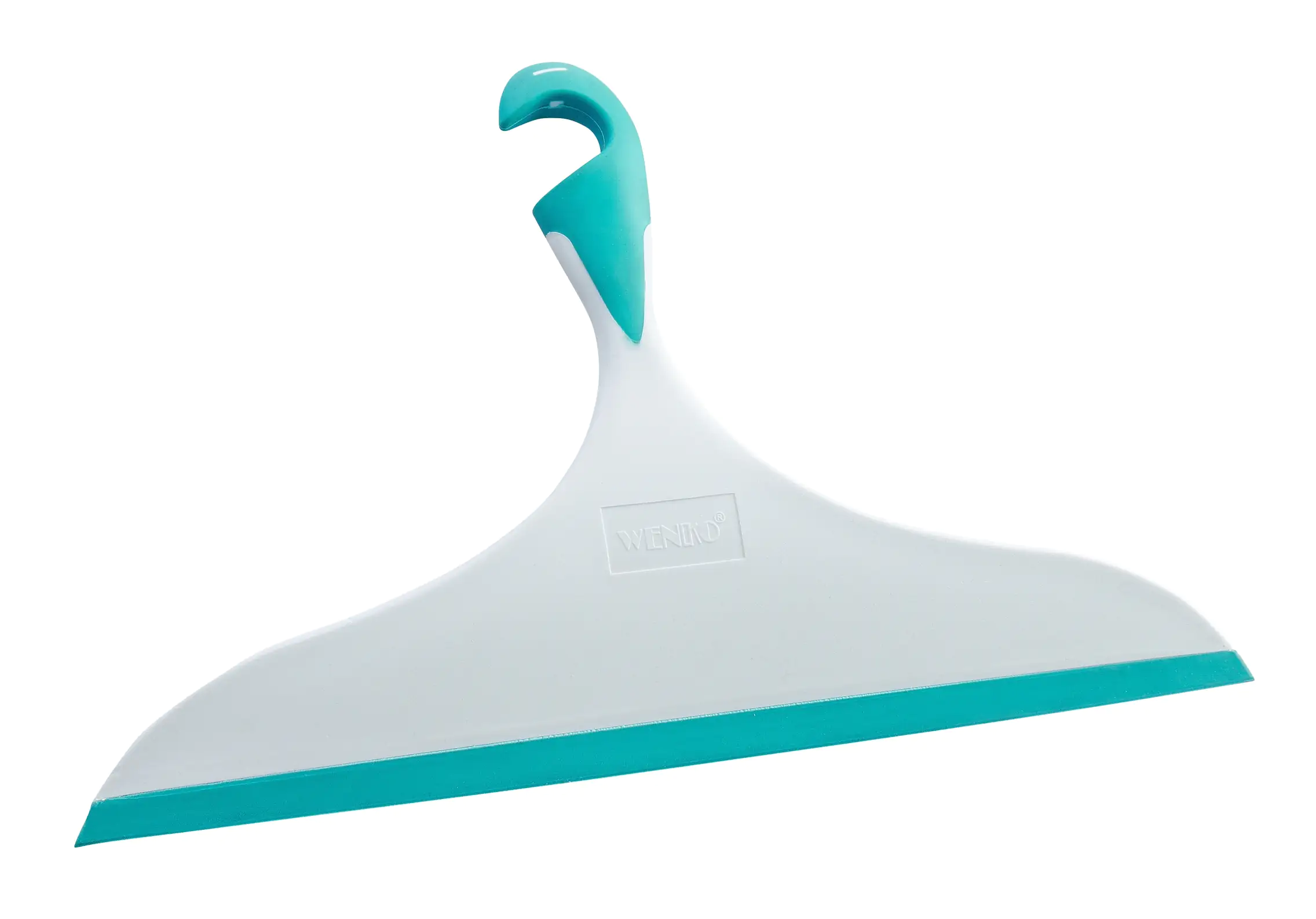 Duschabzieher Loano XXL hellblau/weiß