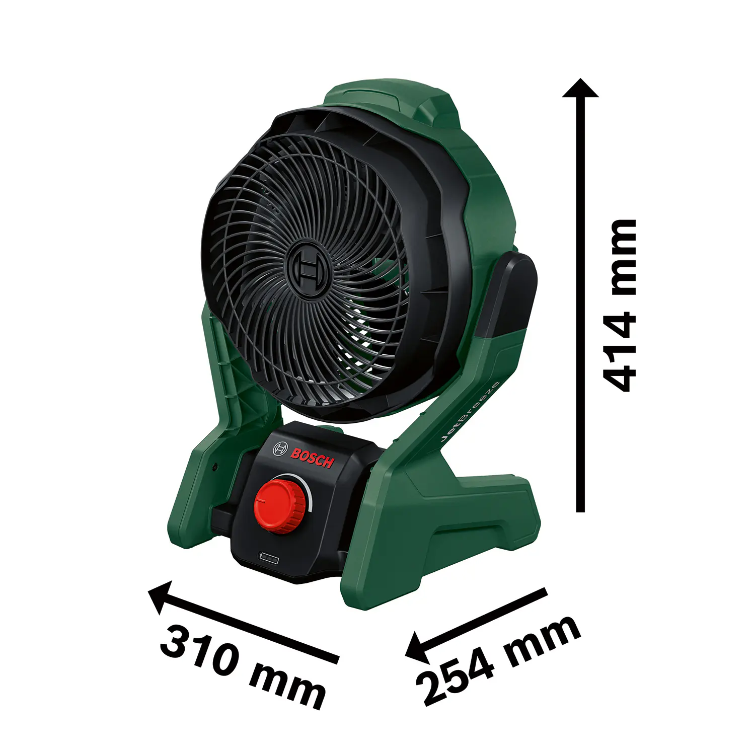 Bosch Akku-Ventilator UniversalFan 18V-1000 Solo