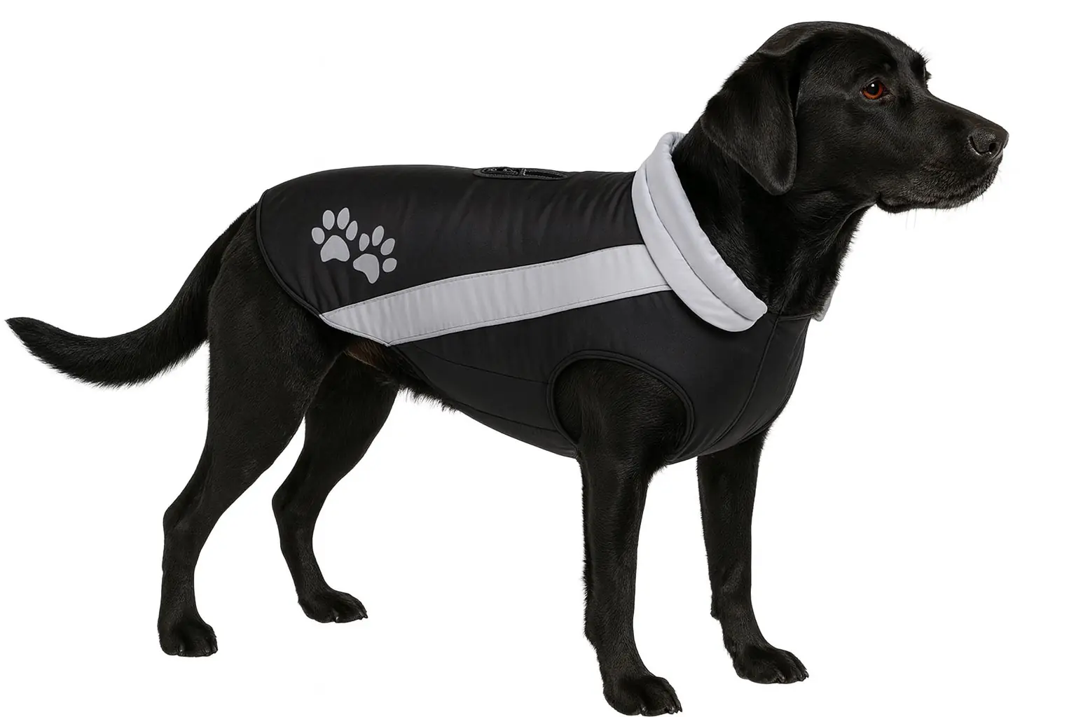 Nobby Hundemantel Sabi Rückenlänge 26 cm, schwarz grau