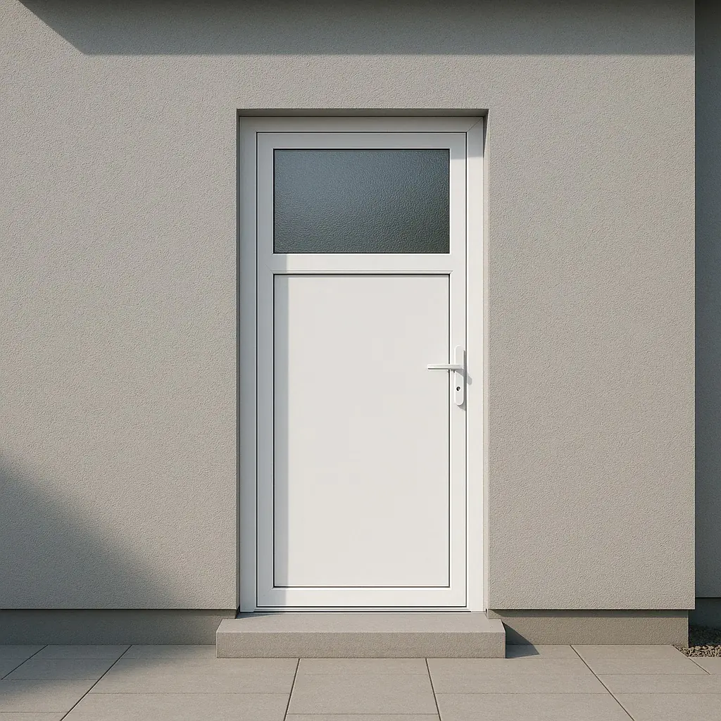 Panto Nebeneinganstür Kunststoff Modell K401 98 x 208 cm DIN rechts weiß