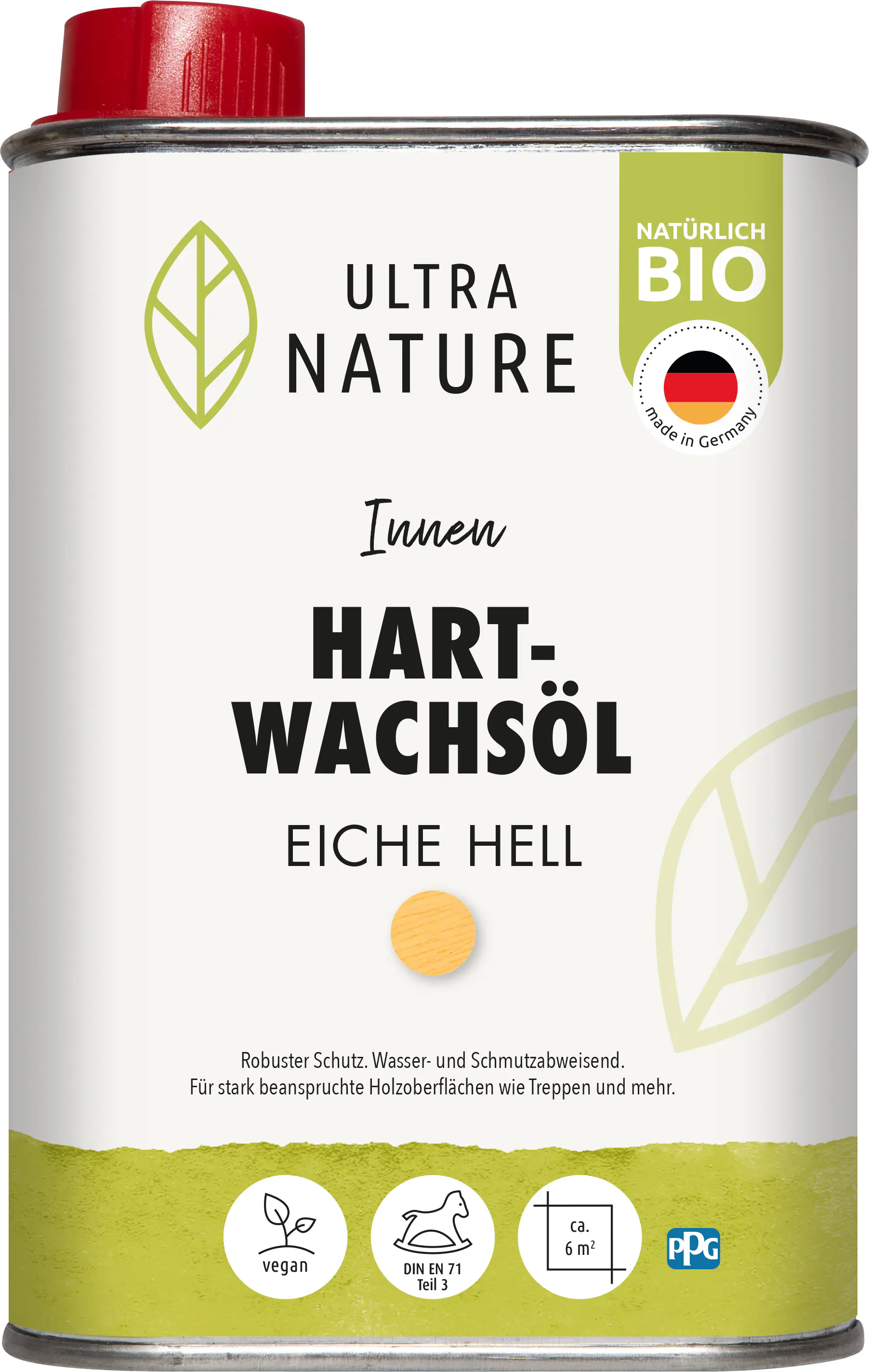 Ultra Nature Hartwachsöl 250 ml eiche-hell