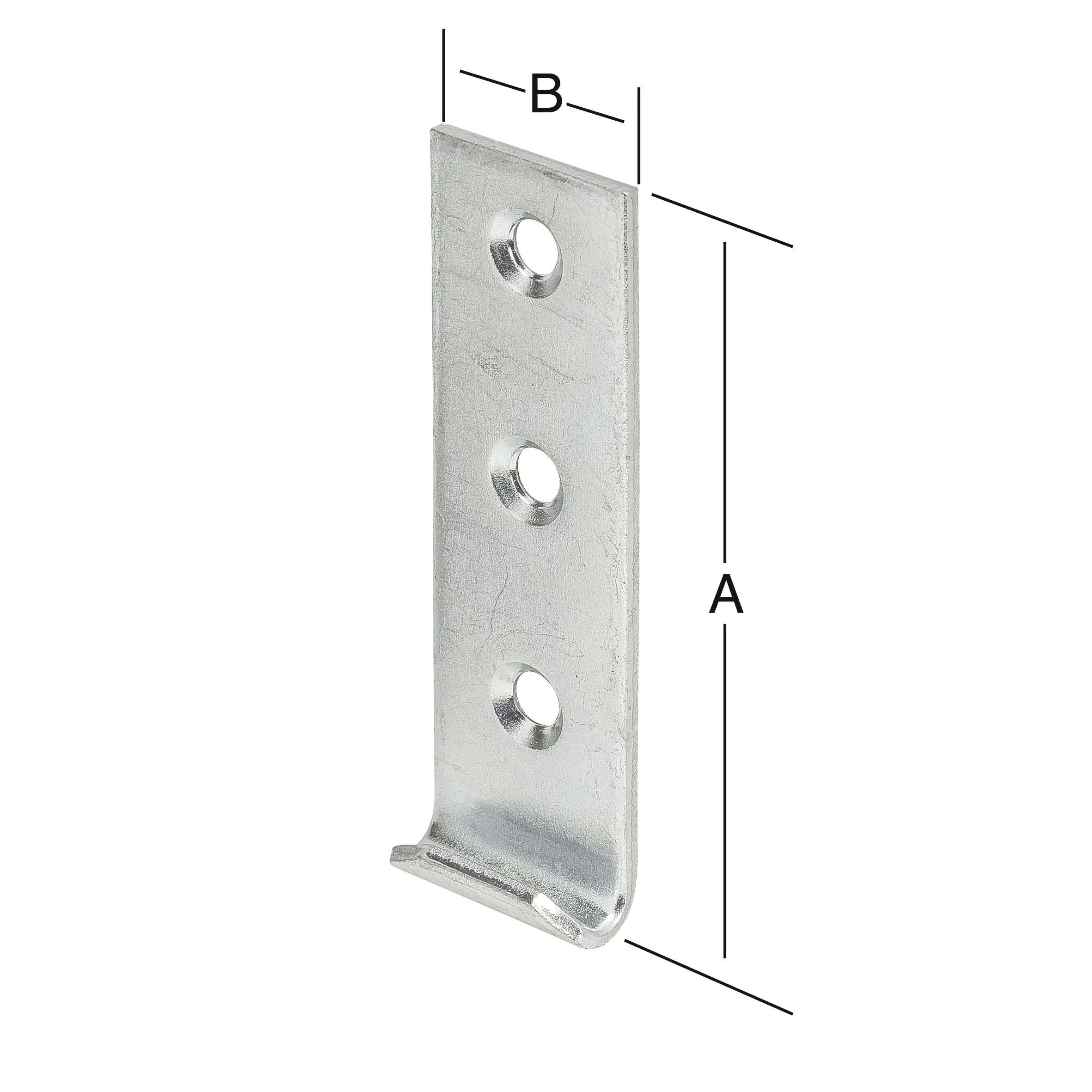 Vormann Schließhaken verzinkt 82 x 25 mm