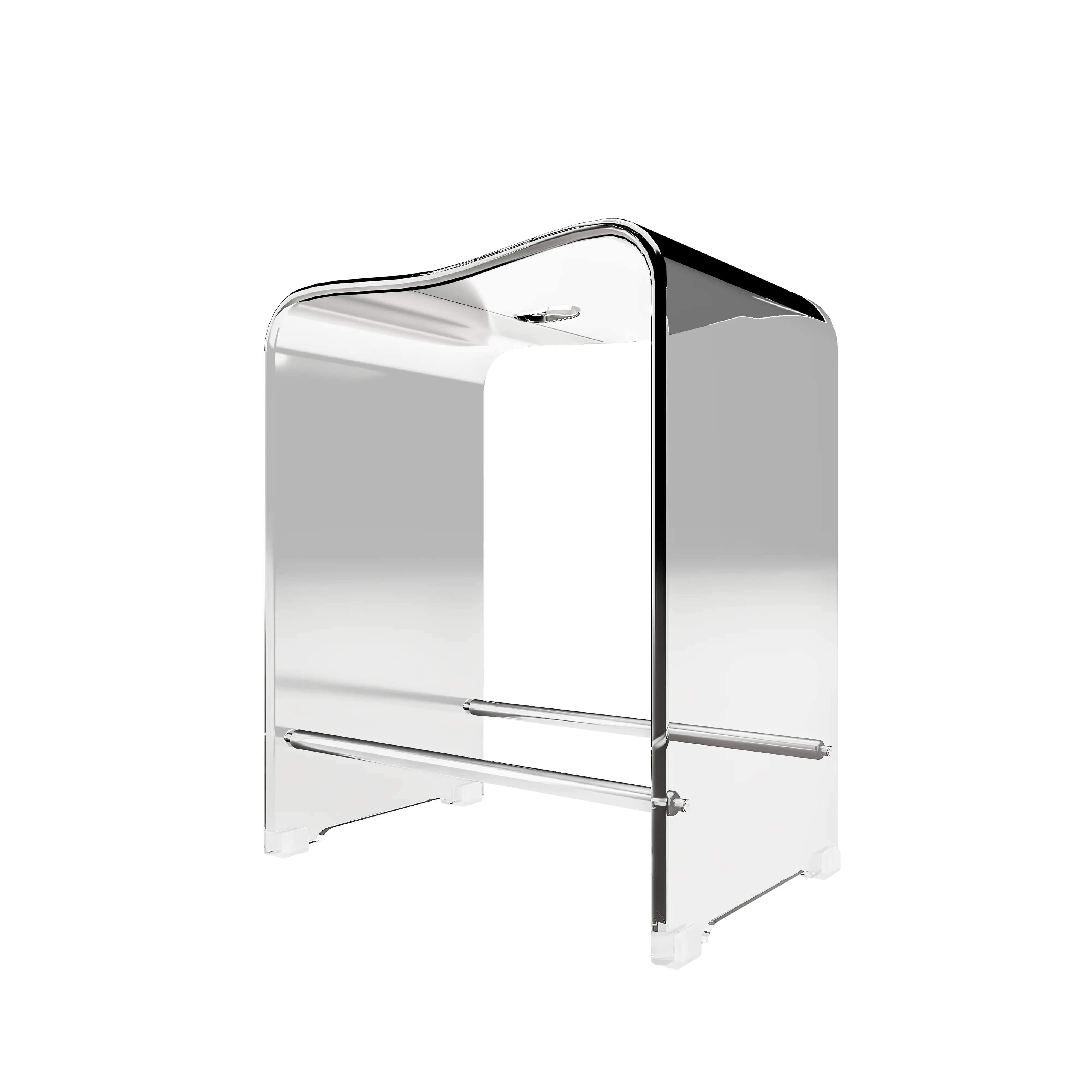Schulte Duschsitz Acryl 469 x 393 x 275 mm transparent