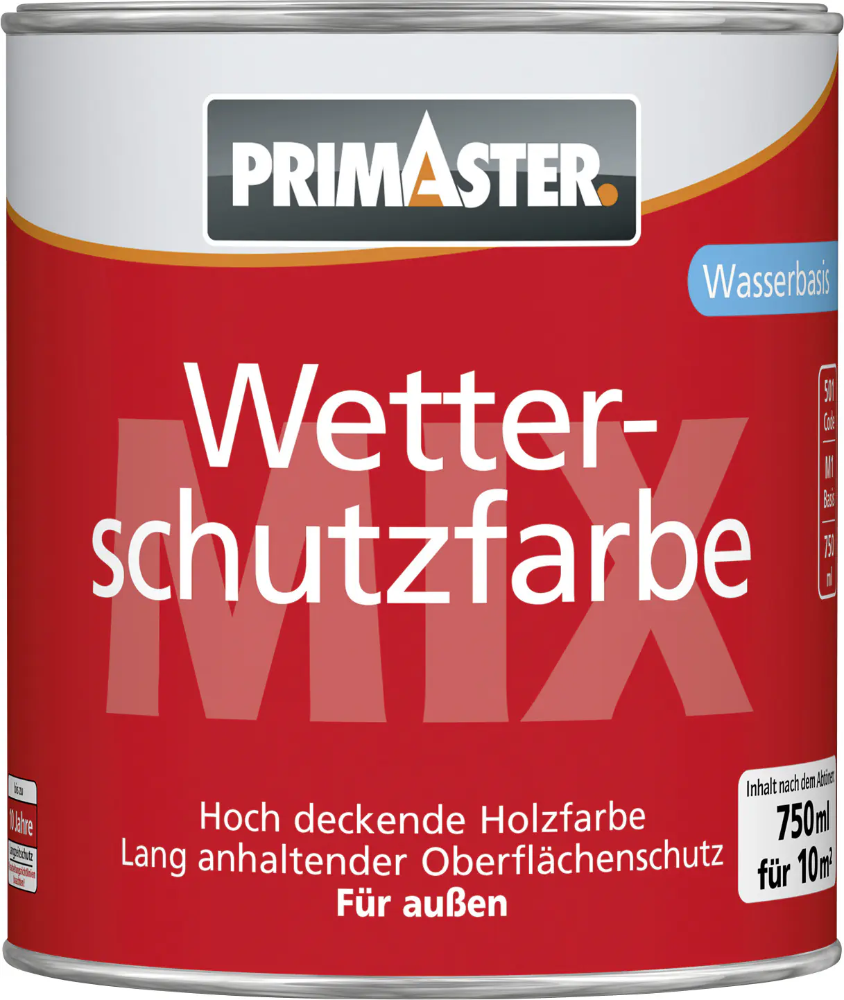 Primaster Wetterschutzfarbe - jetzt Farbton mischen 