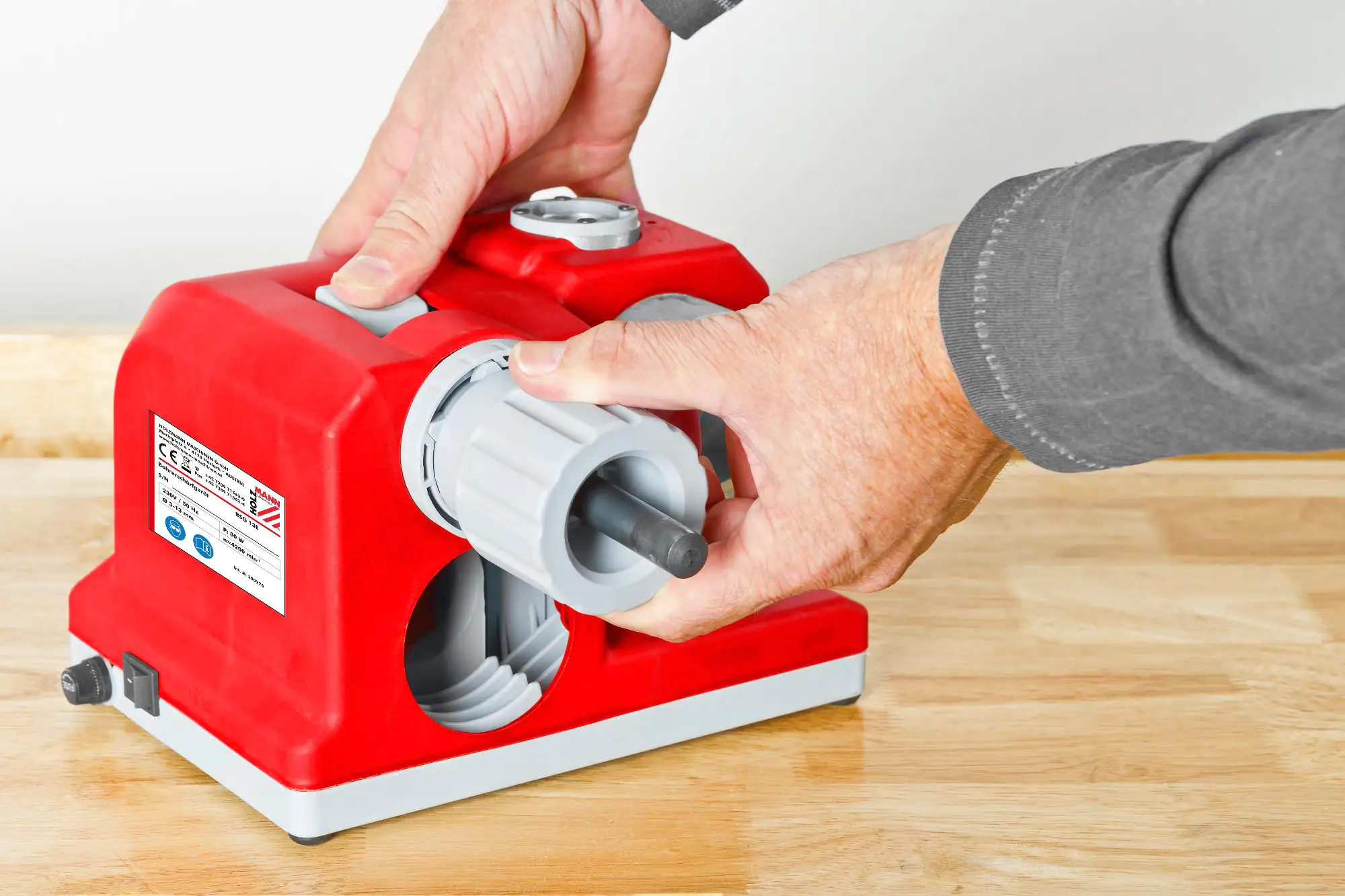 Holzmann Bohrerschärfgerät BSG13E_230V elektrisch 3 - 13 mm