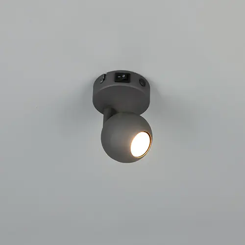 Reality Wandlampe Enaro anthrazit GU10