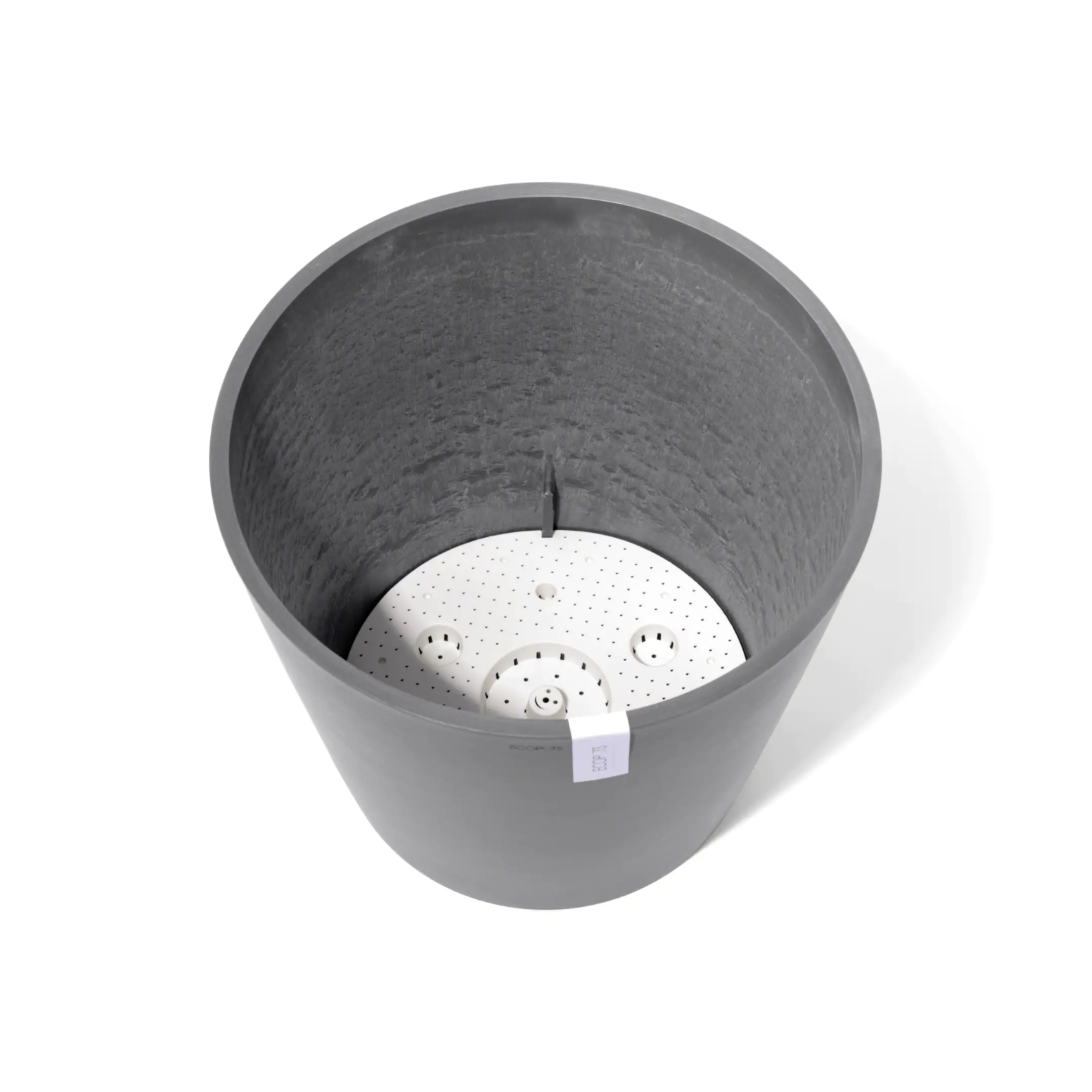 Ecopots Pflanztopf Amsterdam Ø 50 x 43,8 cm grau