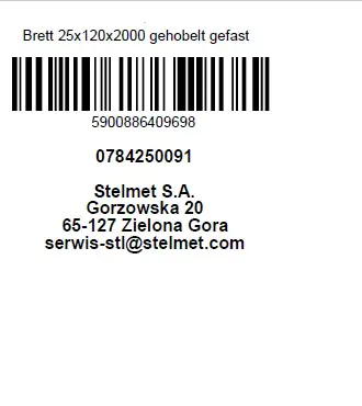 Brett Kiefer kesseldruckimprägniert 200 x 12 cm 25 mm 
