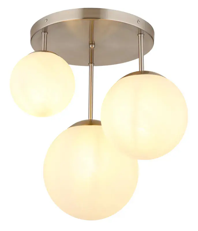 Globo Deckenleuchte Kop Ø 45 x 44 cm nickel matt