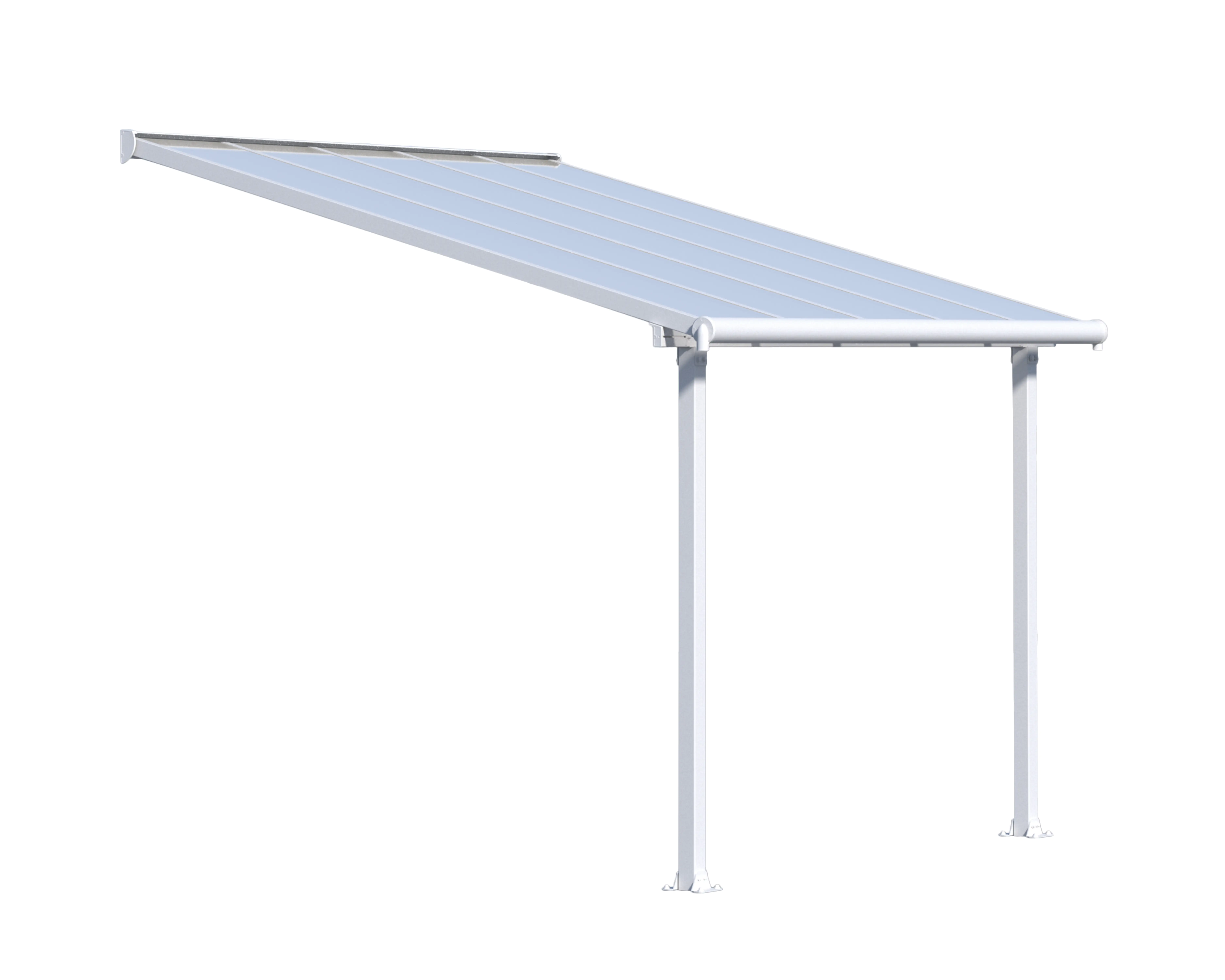 Canopia Terrassenüberdachung Olympia 3x3 weiß