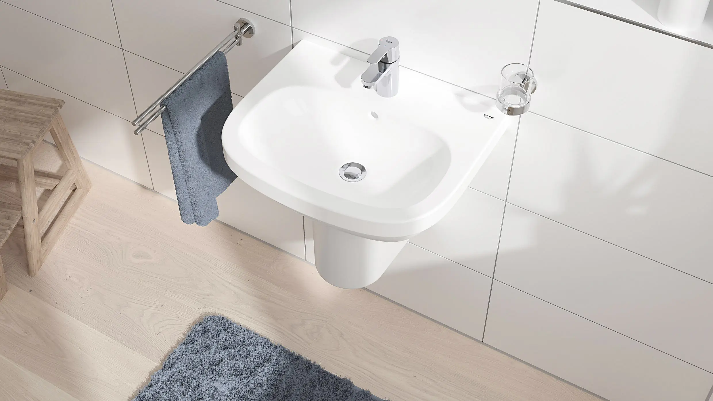 Grohe Waschtischarmatur Get verchromt S-Size