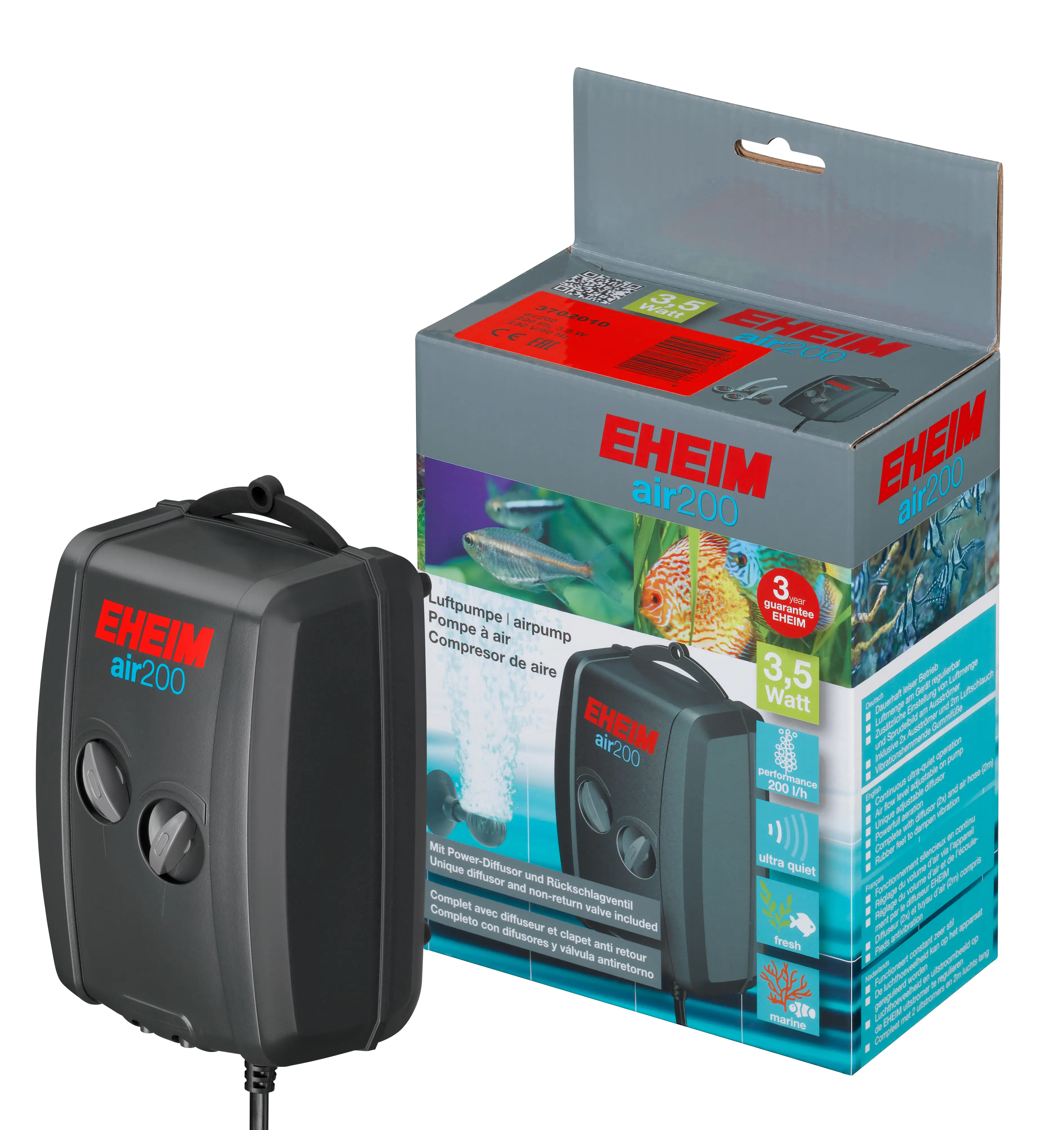 Eheim Luftpumpe air200