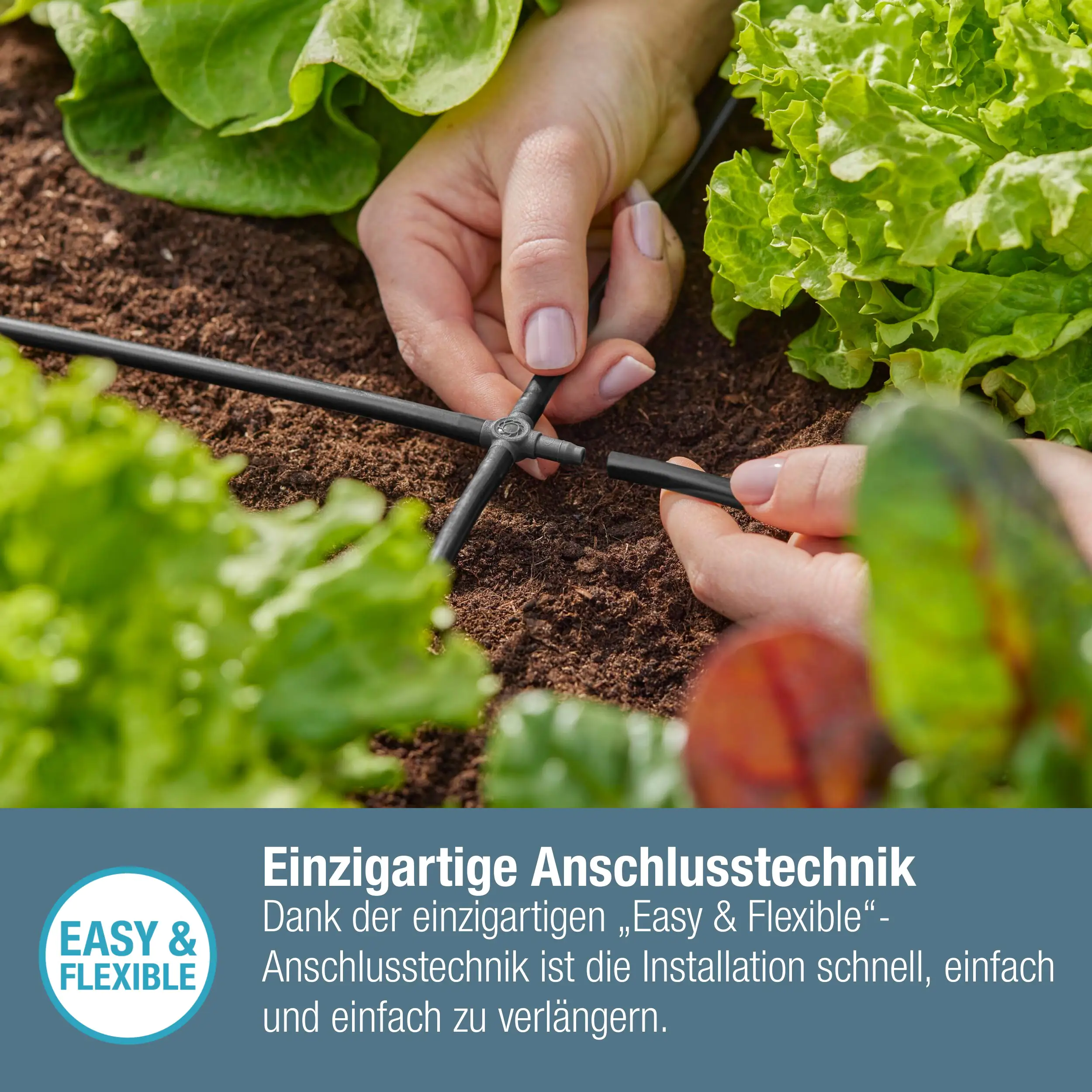 Gardena Kreuzstück 4,6 mm (3/16")