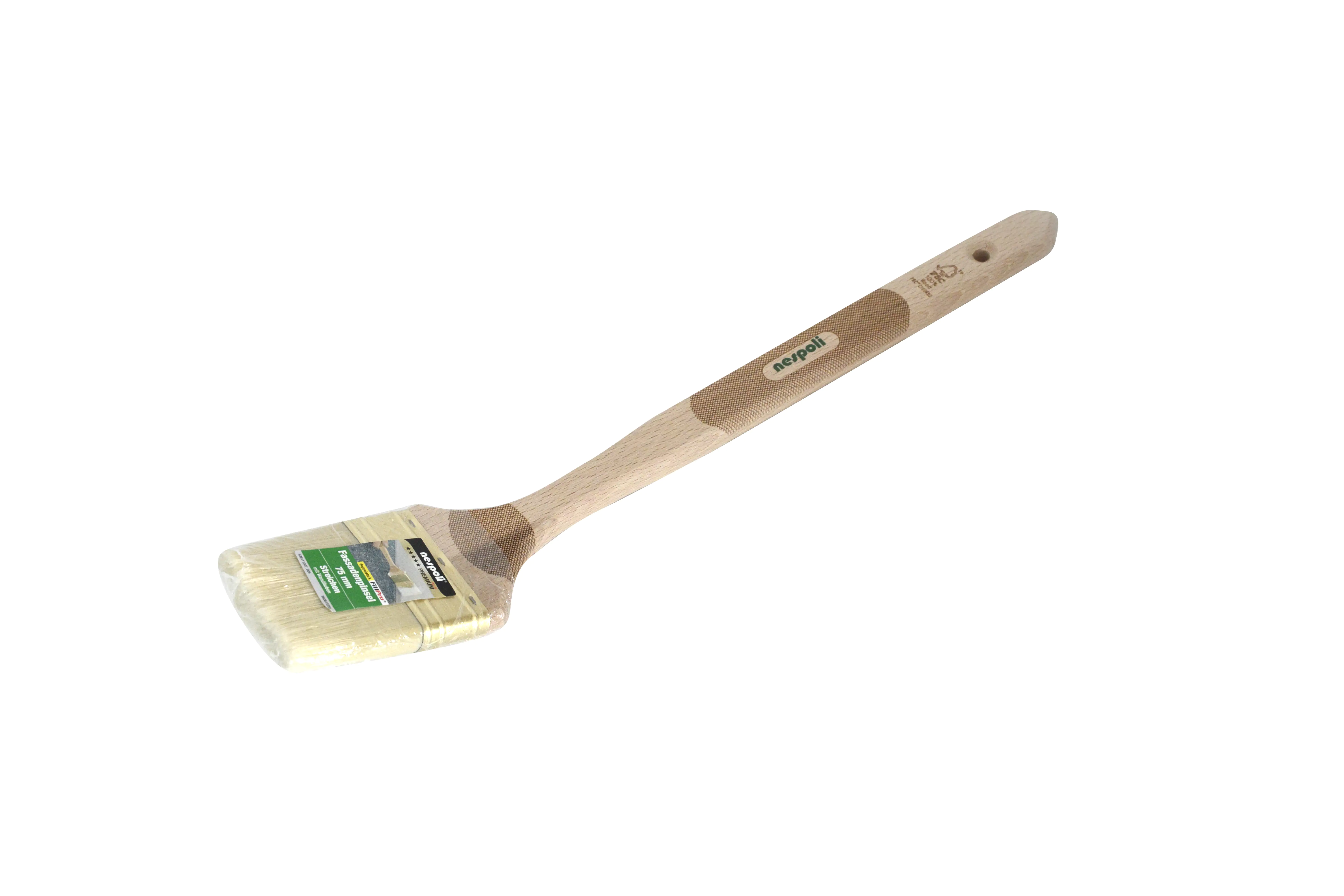 Nespoli FillPro Fassadenpinsel Wandfarben LaserTouch-Griff doppelstark, 75 mm