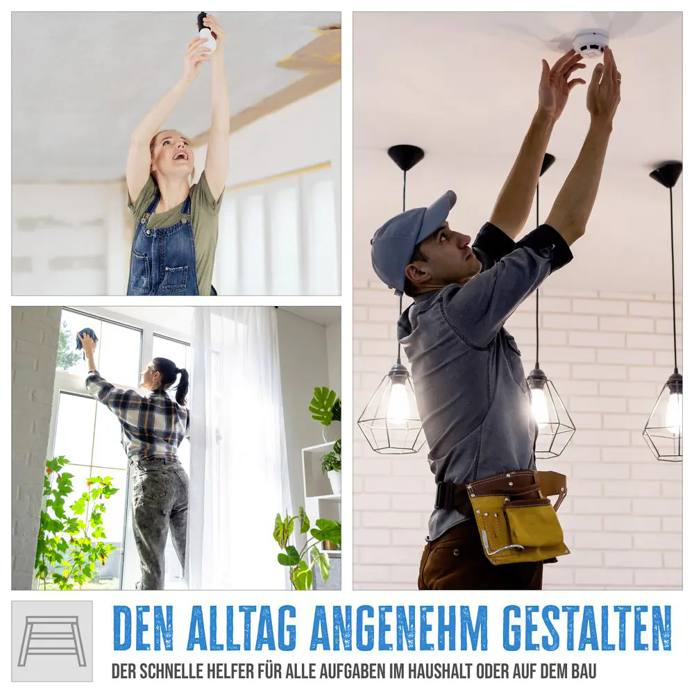 Güde Aluminium Trittleiter GAT 3S