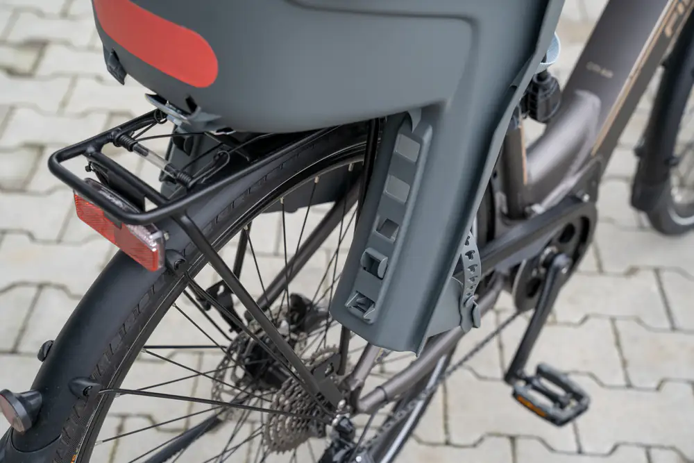 Fischer Fahrrad-Kindersitz Rahmenbefestigung 9 M-5 J