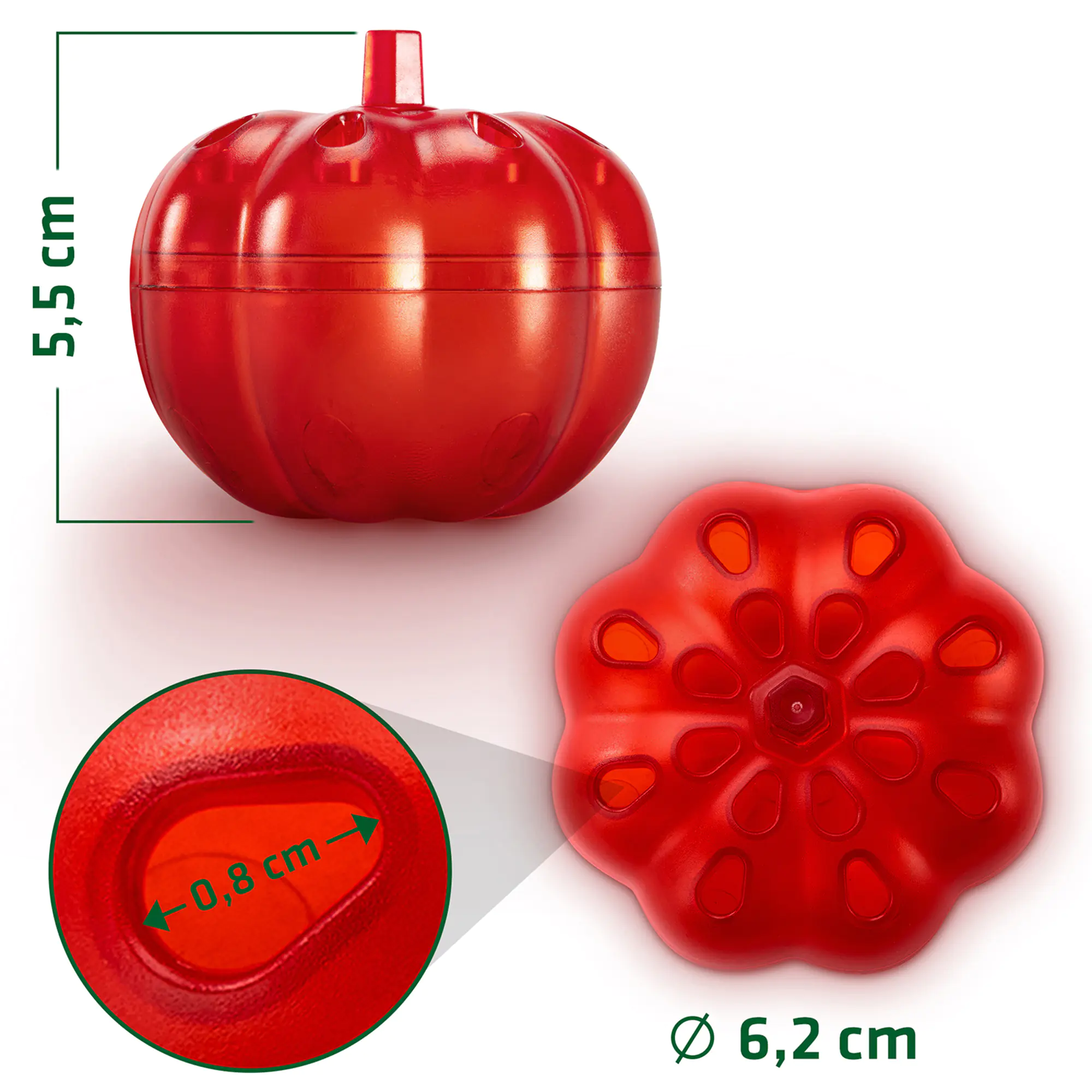 Gardigo Fruchtfliegen-Falle Mini 2er-Set
