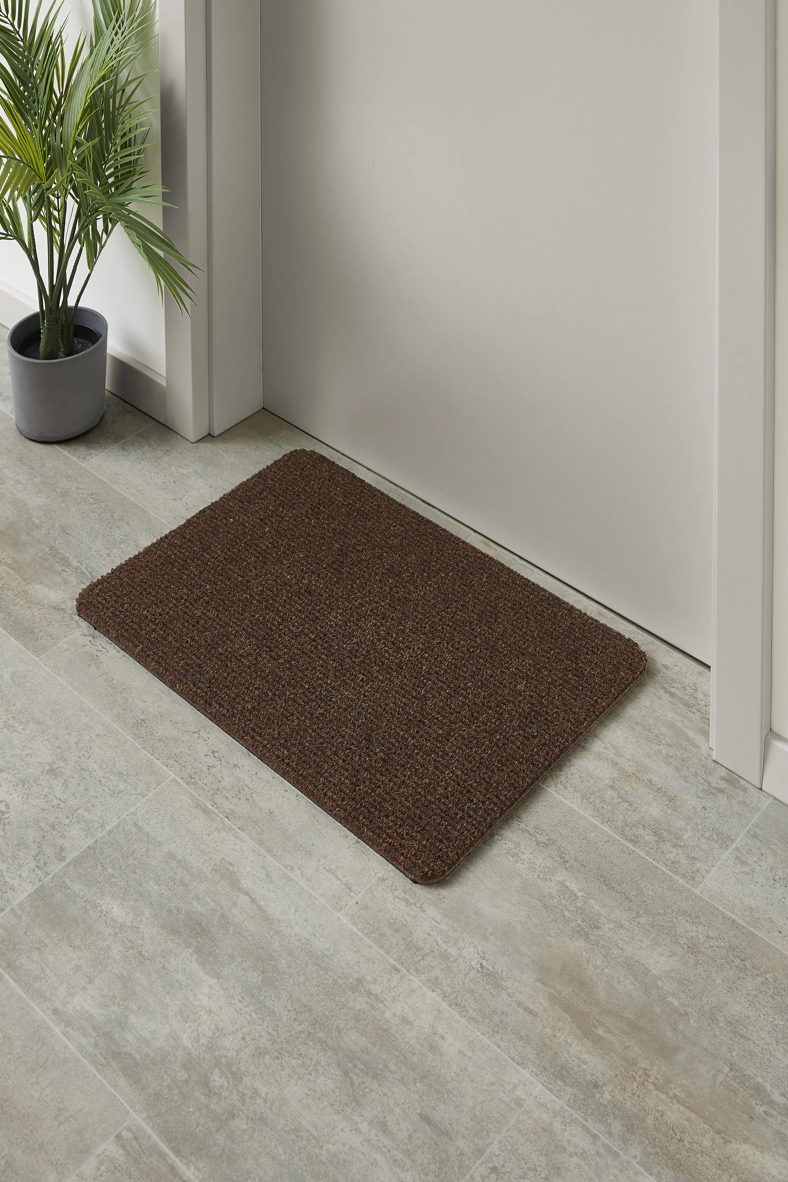 Andiamo Fußmatte Aleko 50 x 80 cm teak 