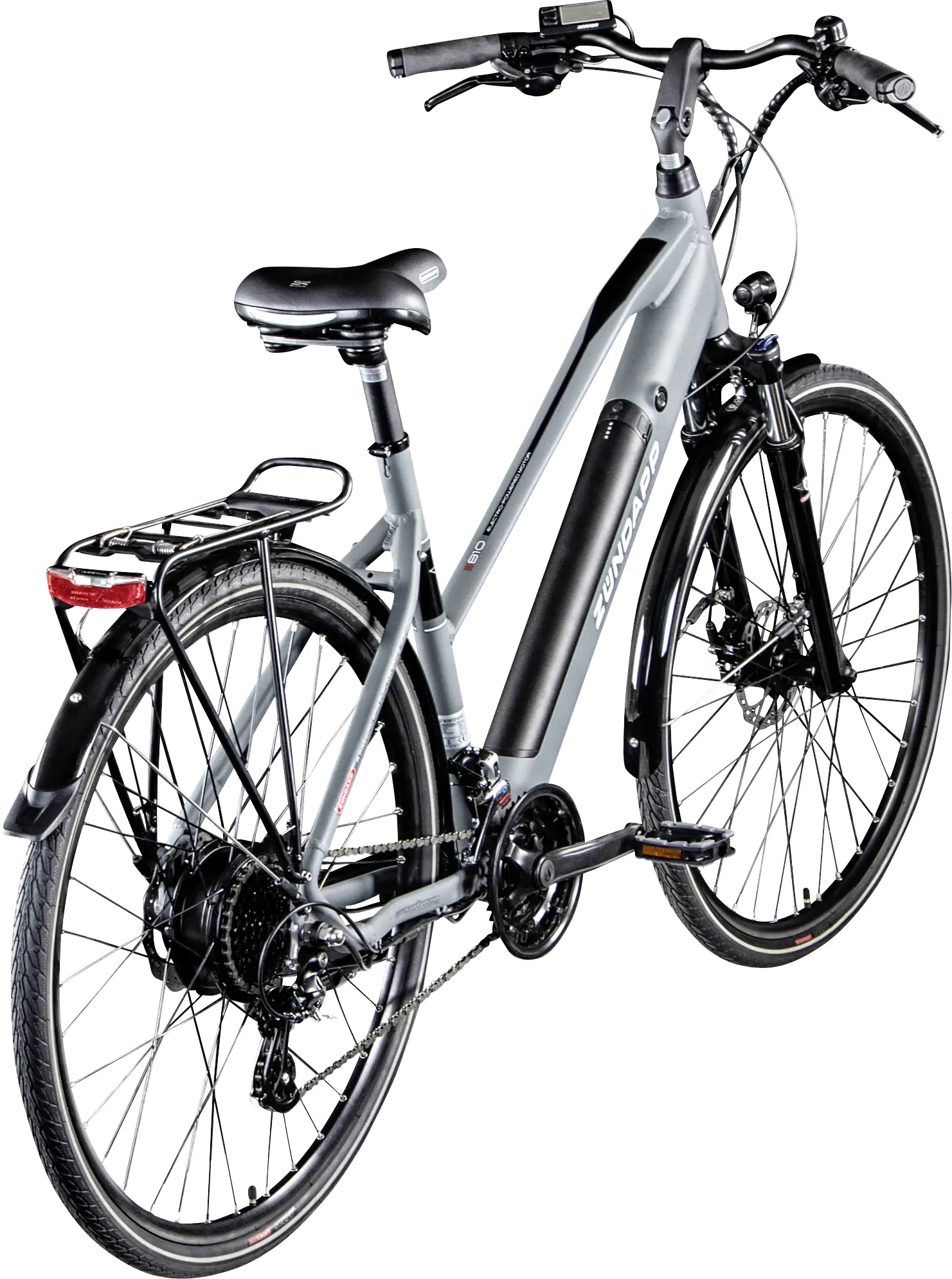 Zündapp E-Bike Trekking Z810 Damen 28 Zoll 8-Gang 550 Wh grau