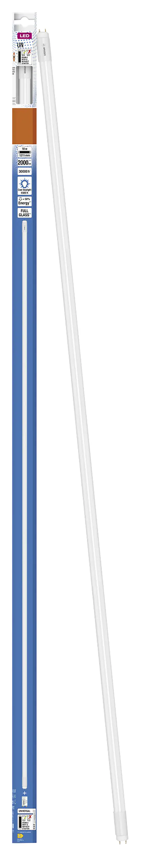 Osram LED Röhre 60 cm G13 8 W warmweiß
