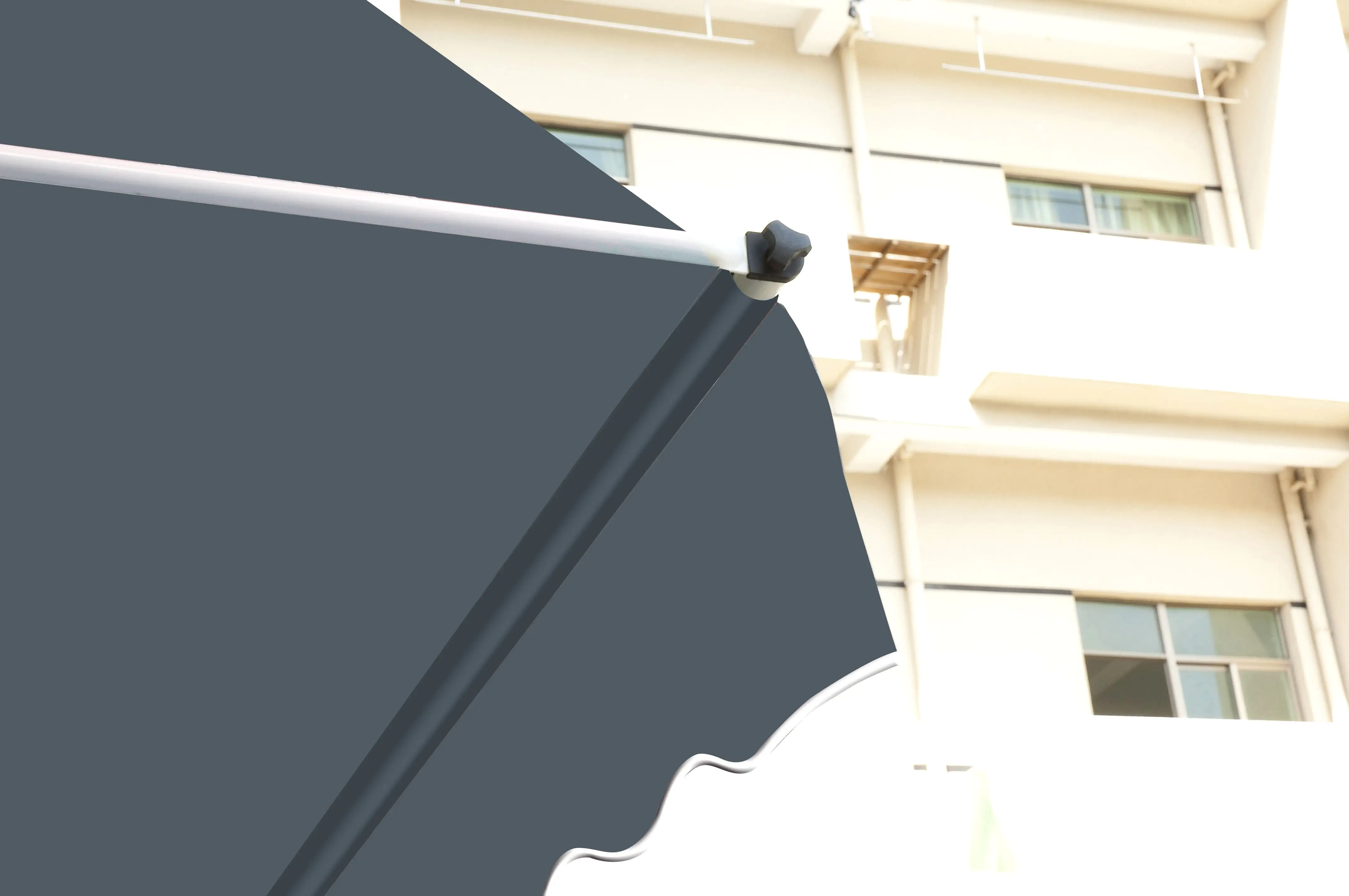 TrendLine Balkon-Markise 3 x 1,3 m grau