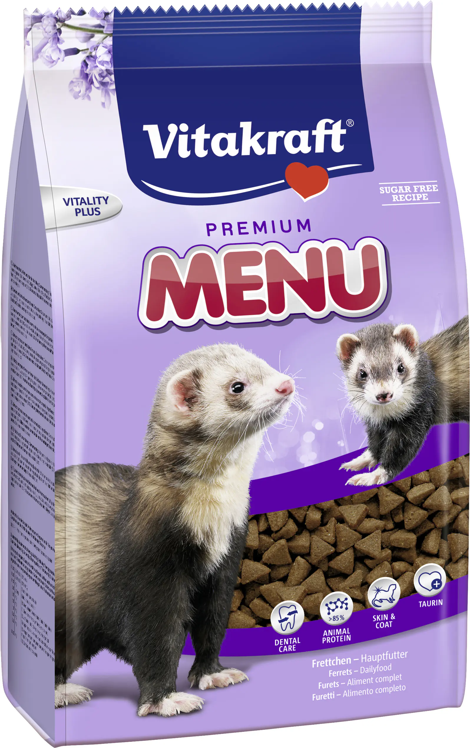 Vitakraft Nagerfutter Premium Menü Frettchen 800 g 