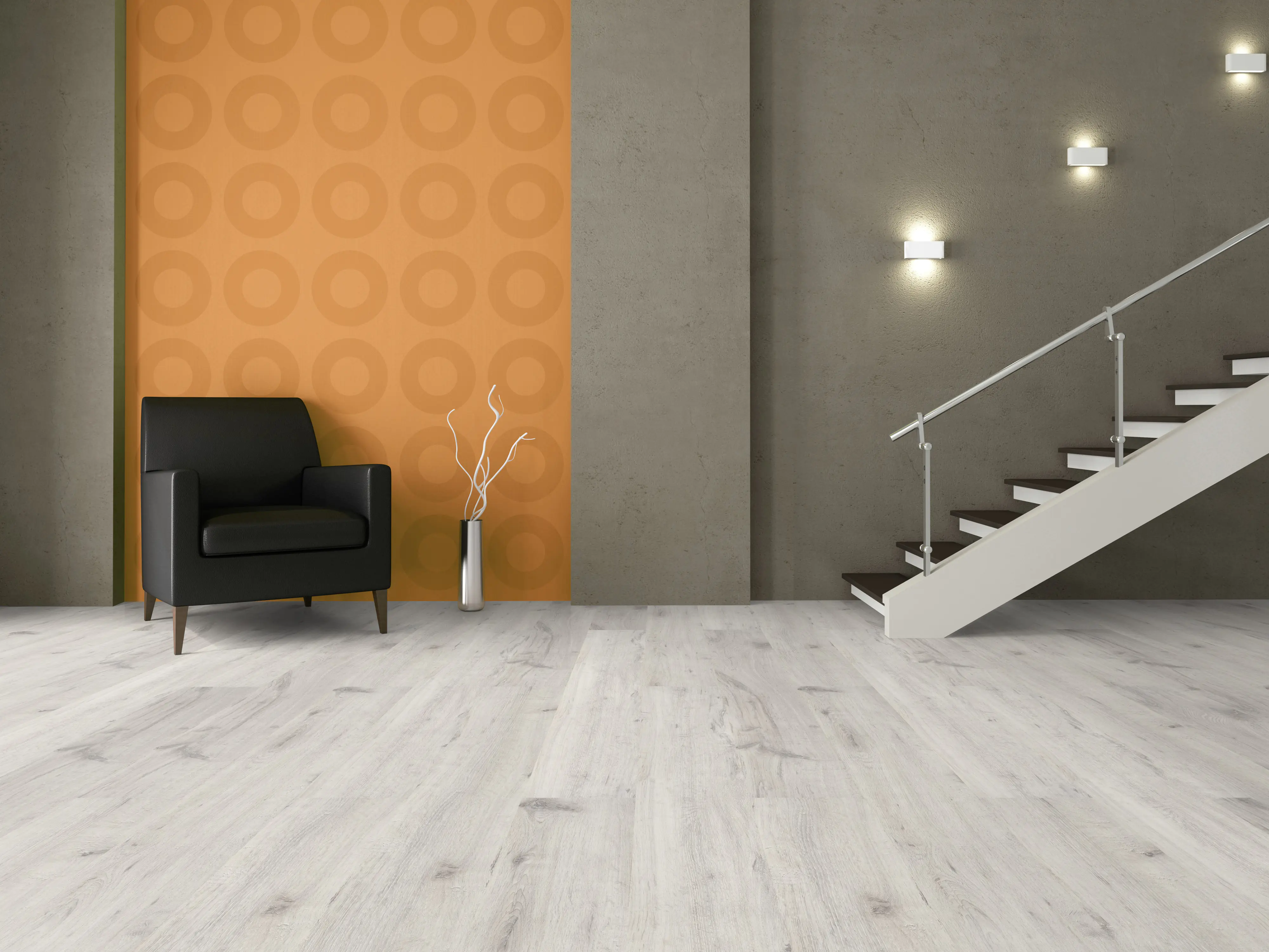 Classen Laminat Edition 7 128,6 x 19,4 cm 7 mm Eiche Amundsen weiß
