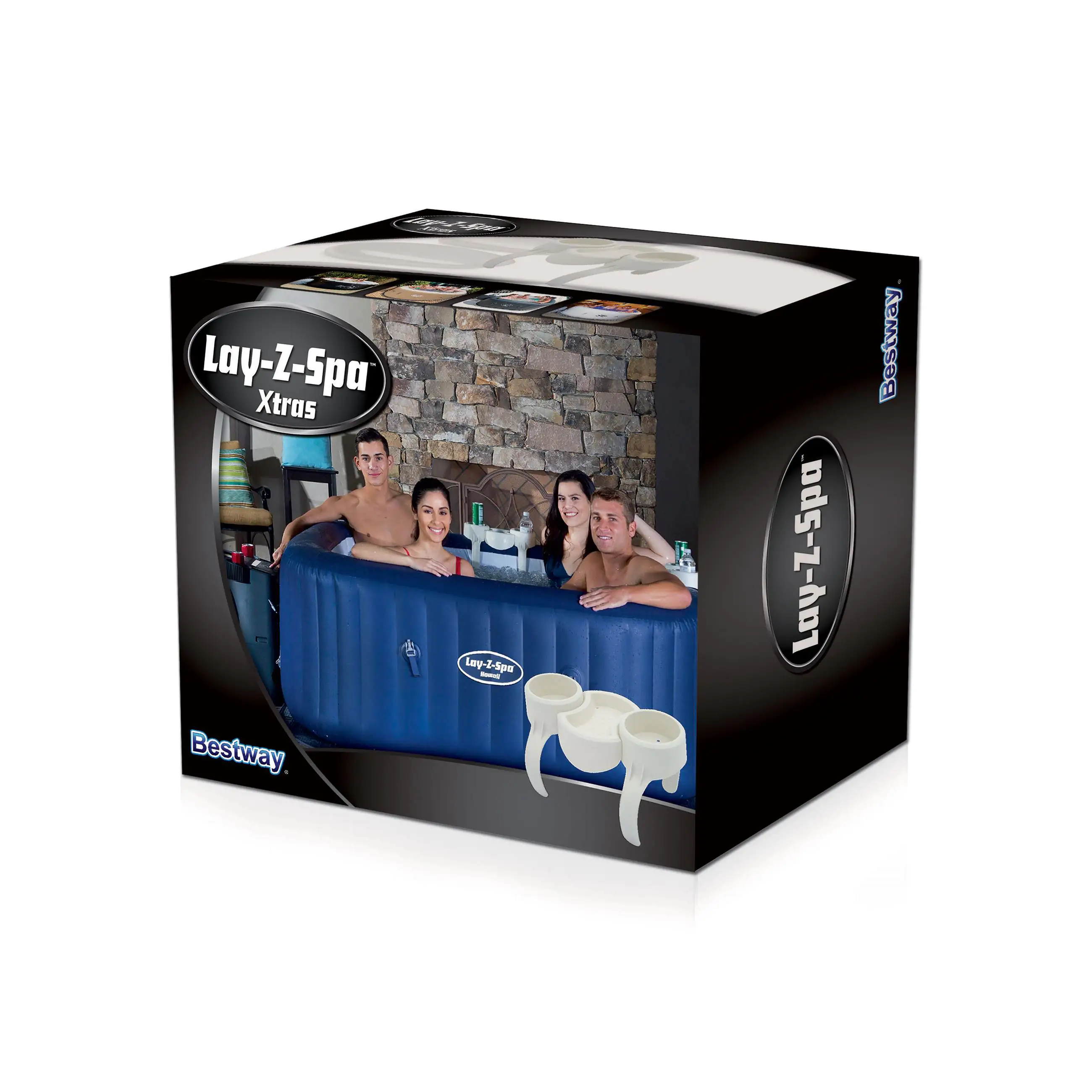 Bestway LAY-Z-SPA Getränkehalter Set 35 x 2,32 x 20,5 cm