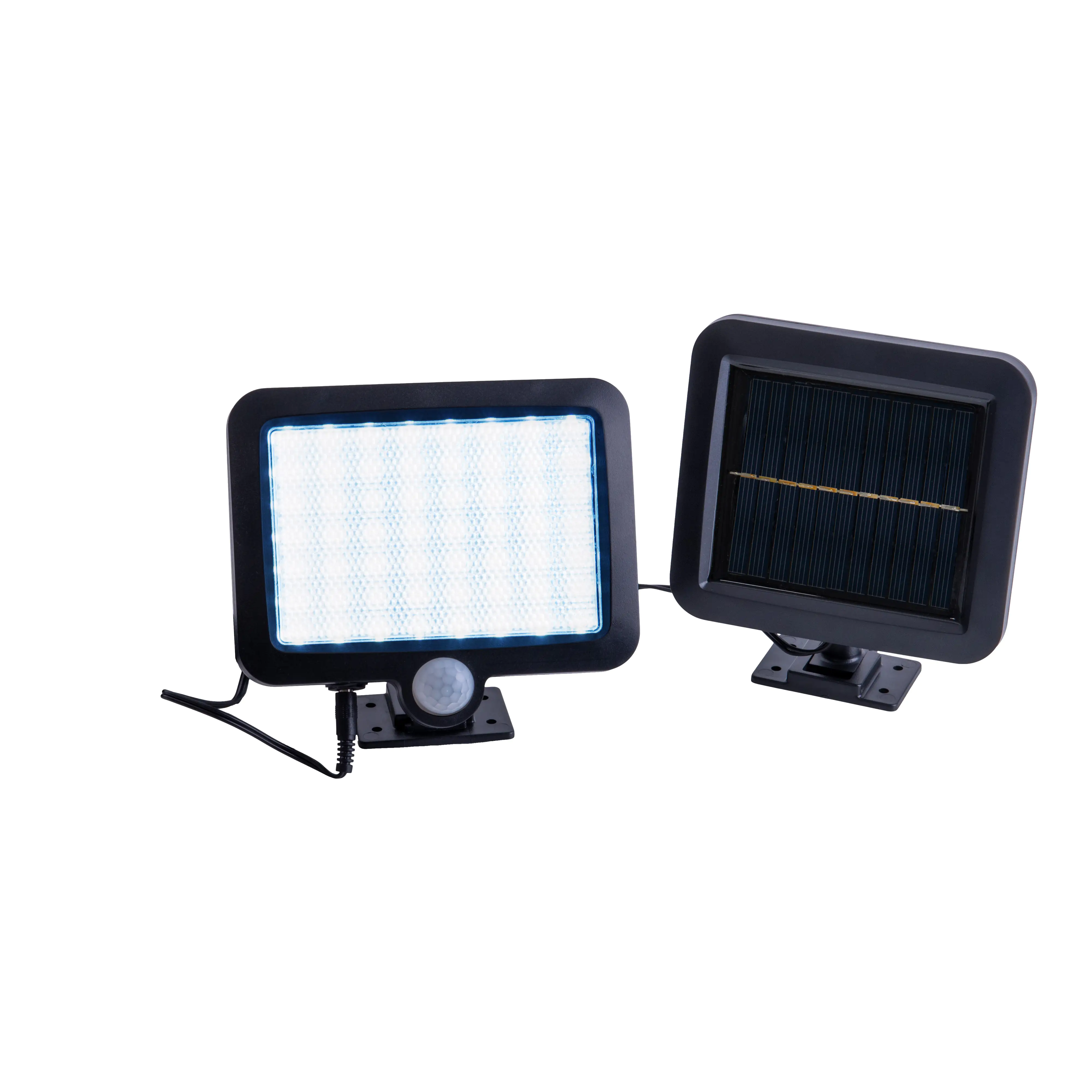 Solar Außenleuchte Solarpanel Berto Bewegungsmelder schwarz