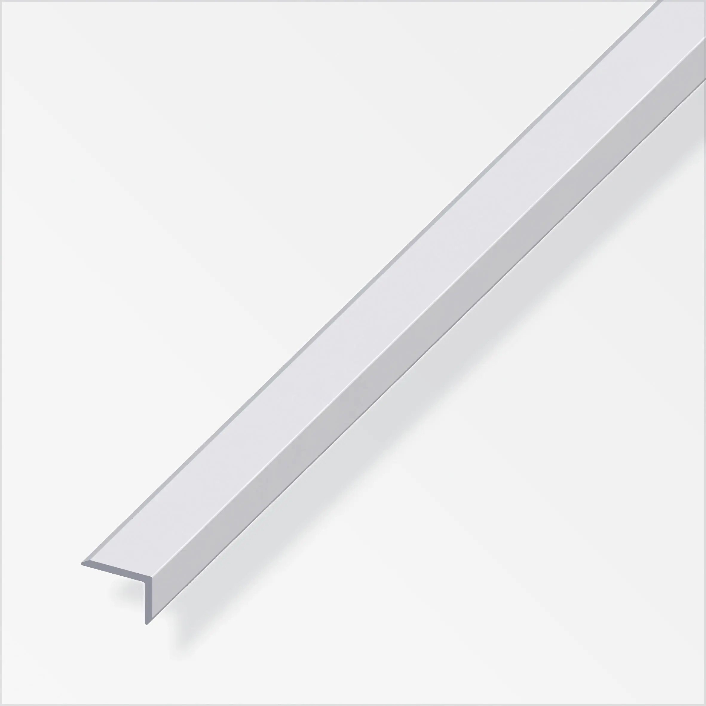 alfer Kantenschutz-Profil 1 m, 19 x 8 x 1.6 mm Aluminium eloxiert silber