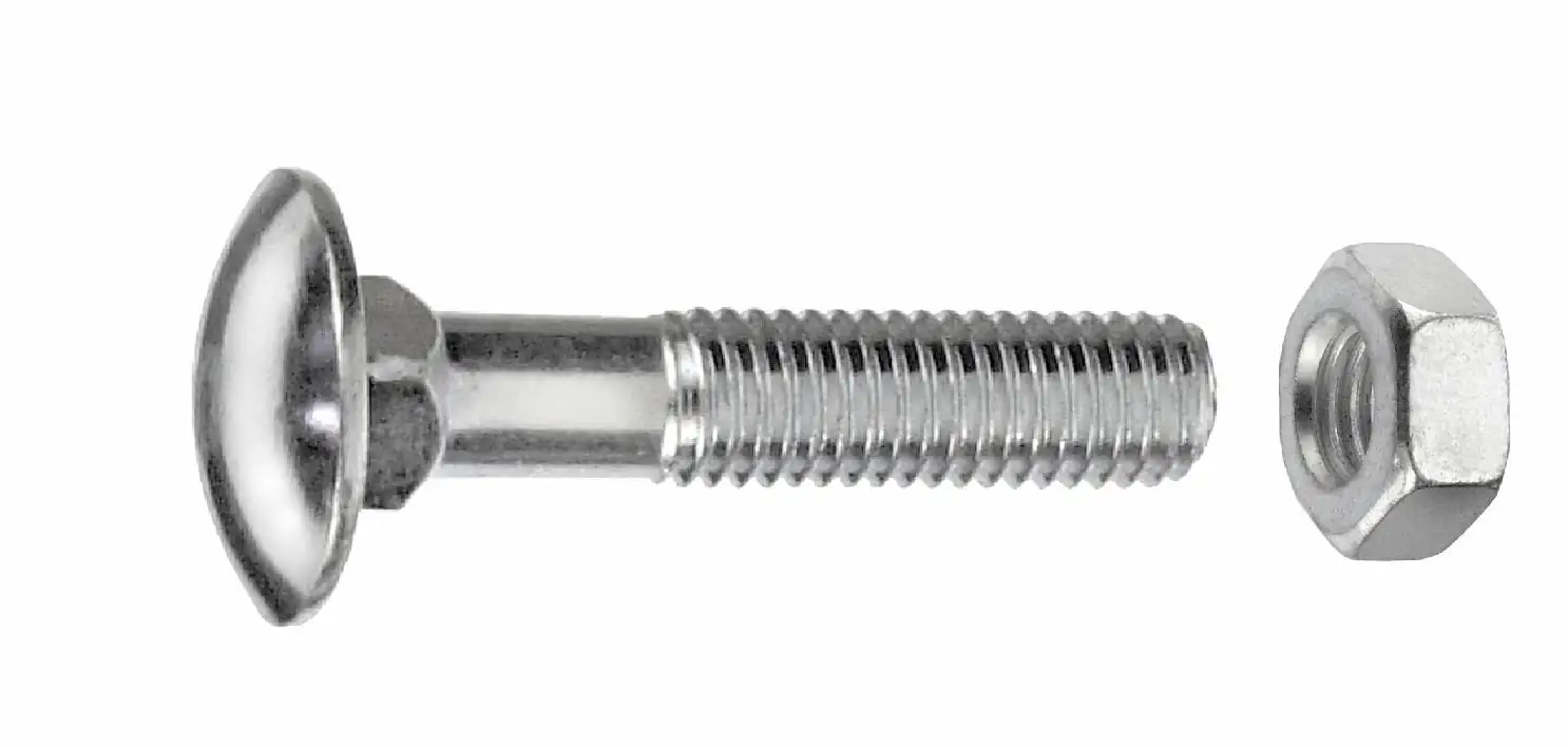 Connex Schlossschrauben M8 x 50 mm - 40 Stück verzinkt