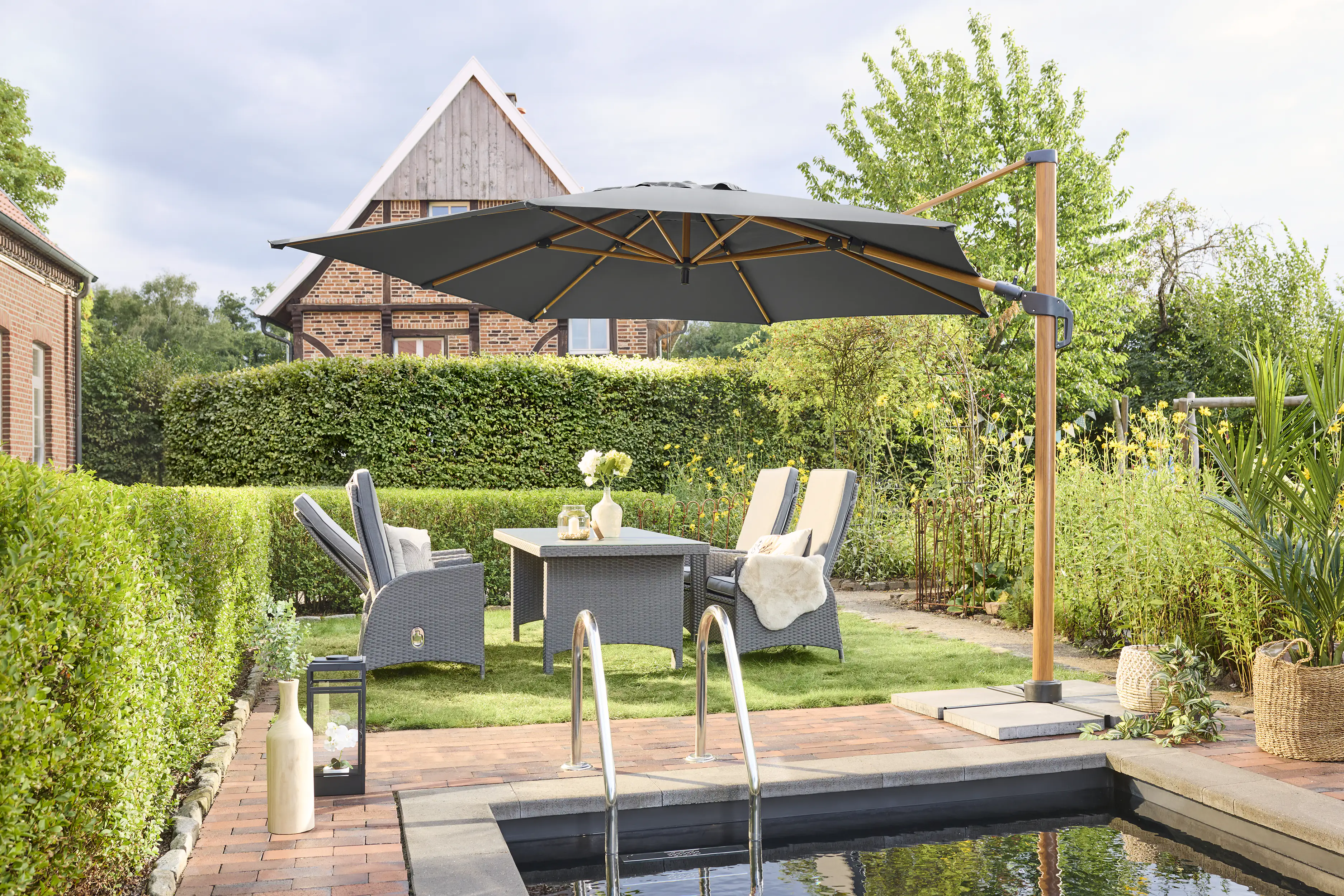 Primaster Ampelschirm Tarifa 400 x 285 cm