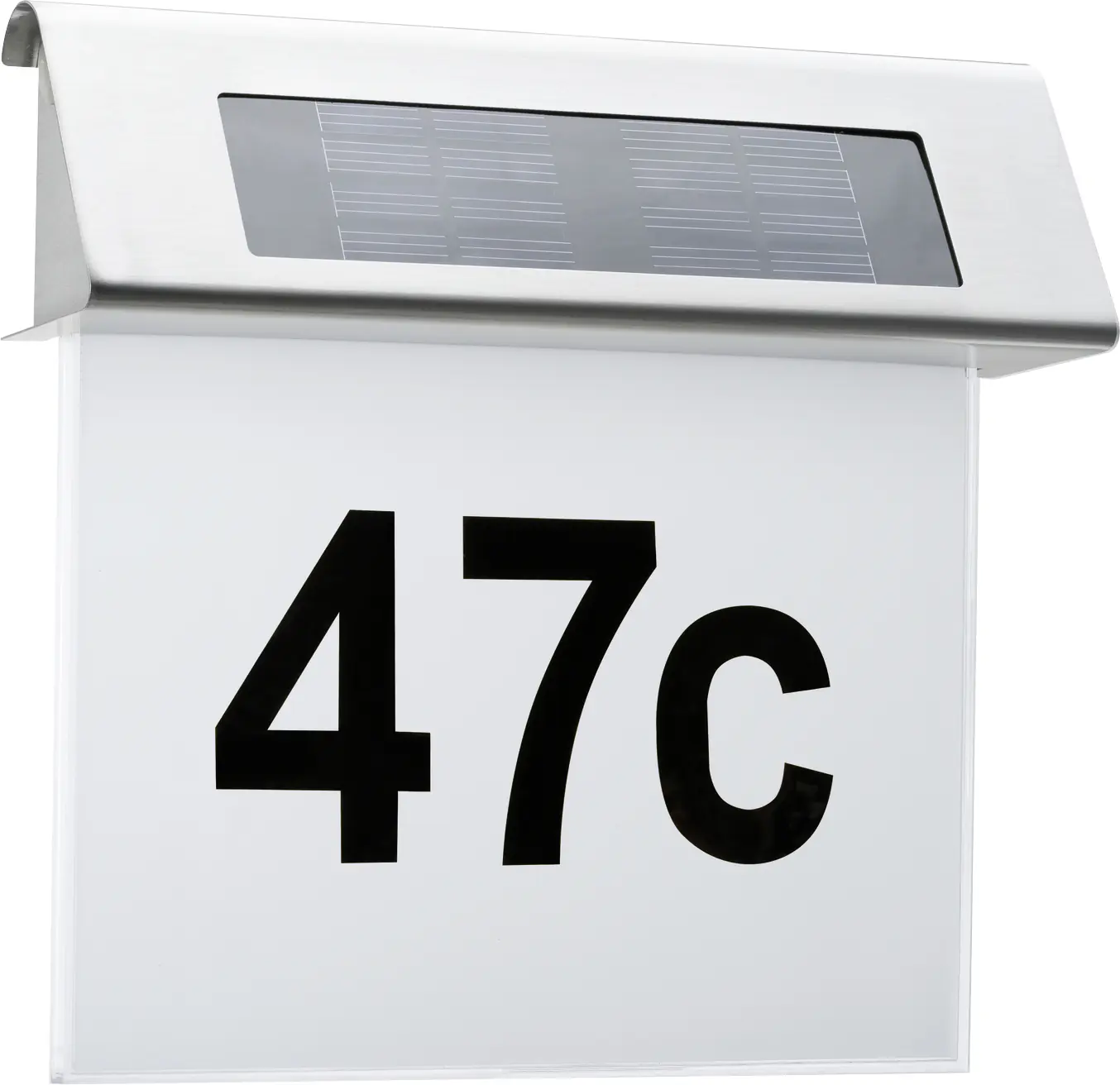 Paulmann Solar Hausnummernleuchte Special Line edelstahl weiß warmweiß