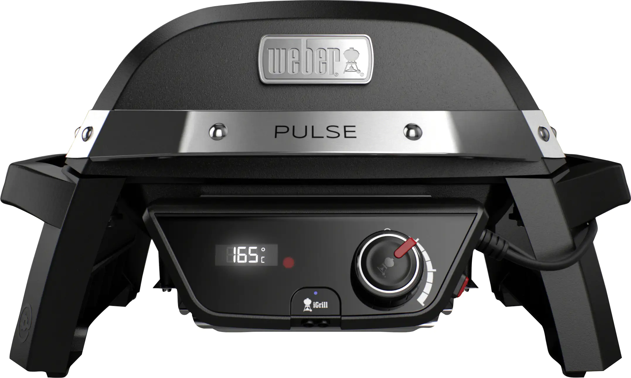 Weber PULSE 1000 Elektrogrill Black Grillfläche: 41 x 31 cm