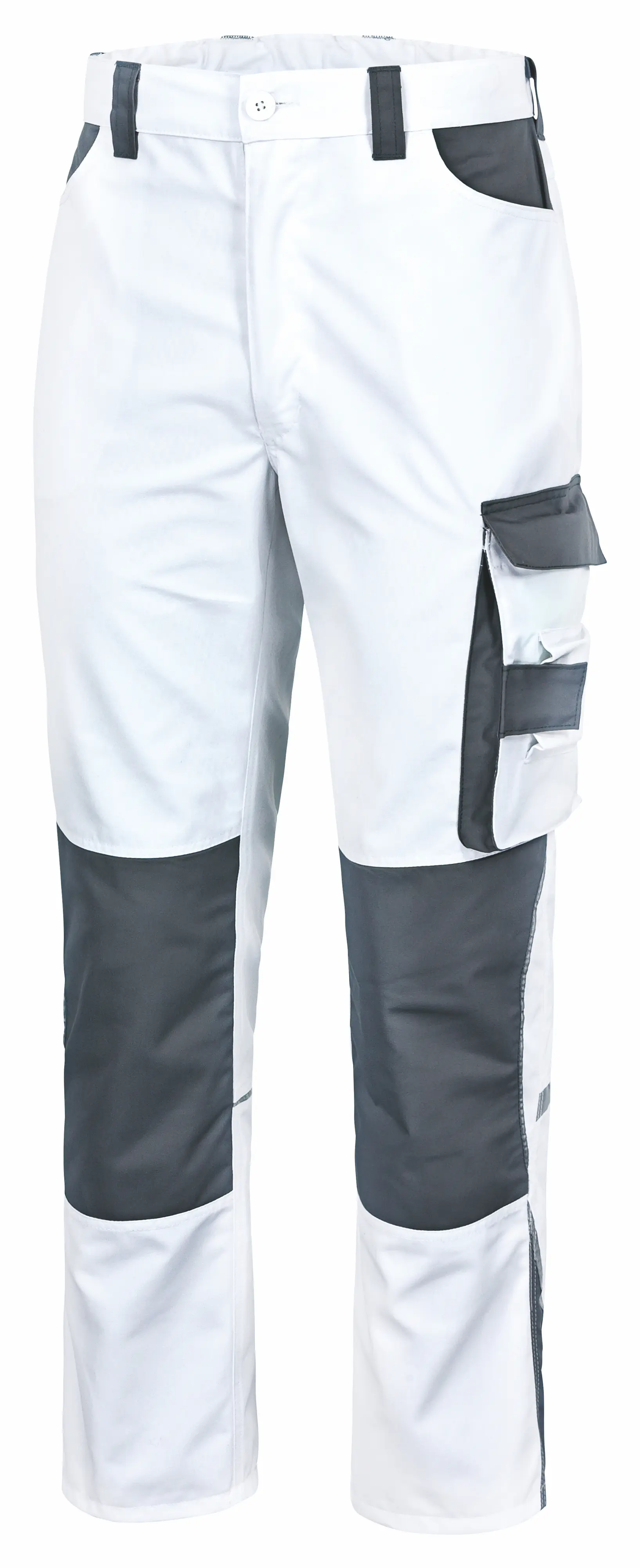 Safety&more Arbeitshose Extreme weiss/grau