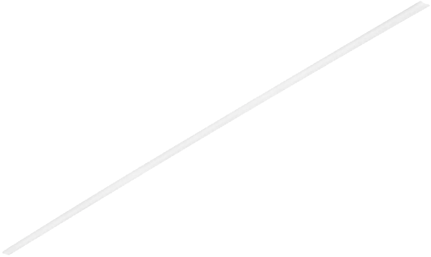 TRIO Leuchten Abdeckstreifen DUOline für Schienen 100 cm transparent