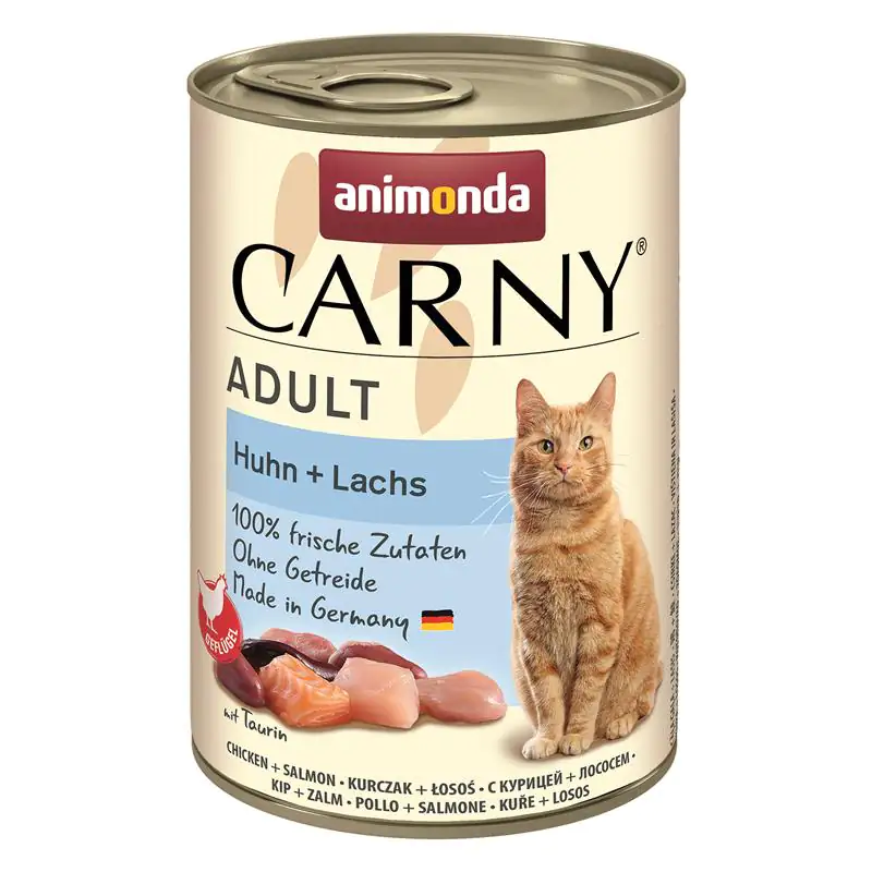 Animonda Carny Adult Katzennassfutter getreidefrei 400 g Huhn & Lachs