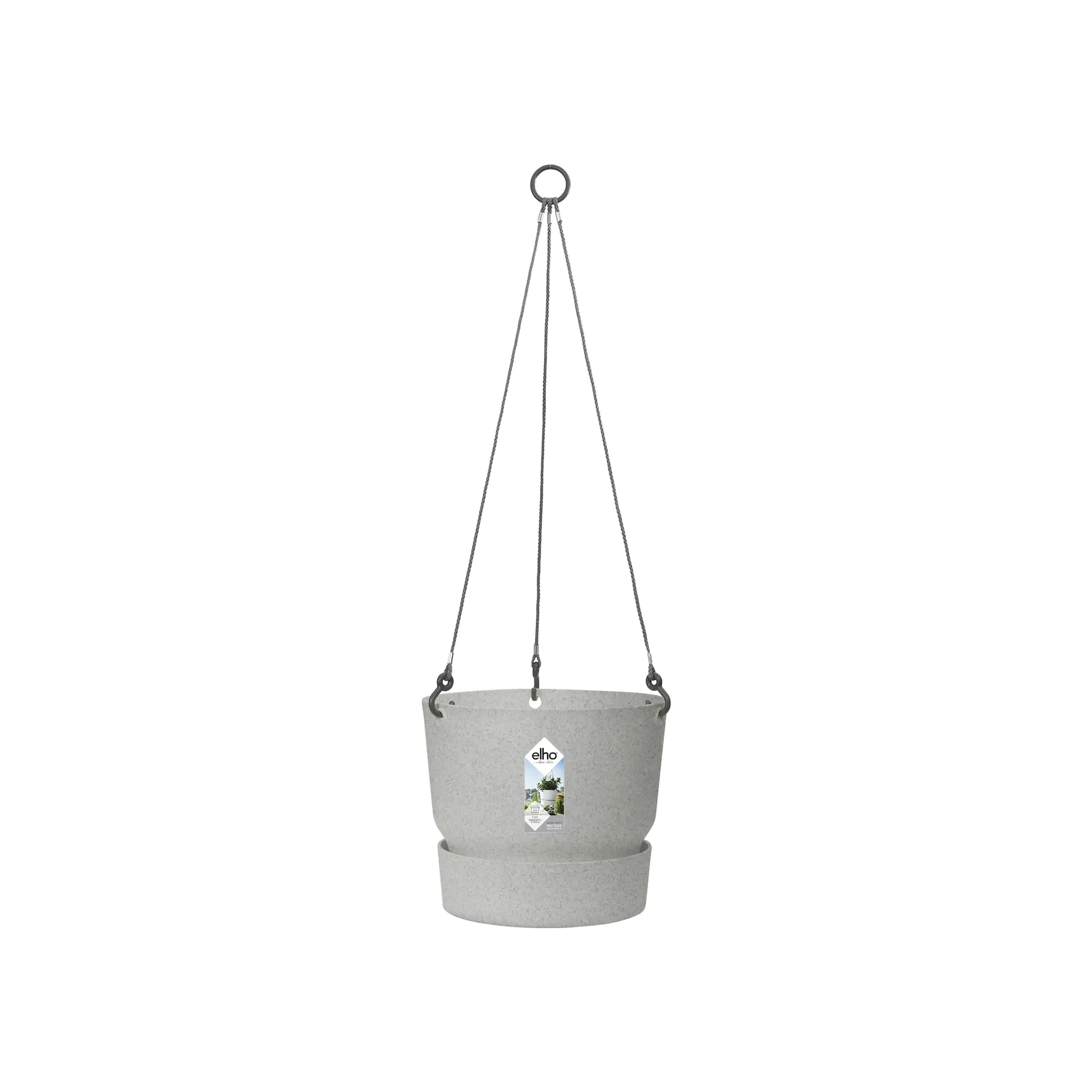 Elho Hängeampel Greenville beton Ø 24 cm