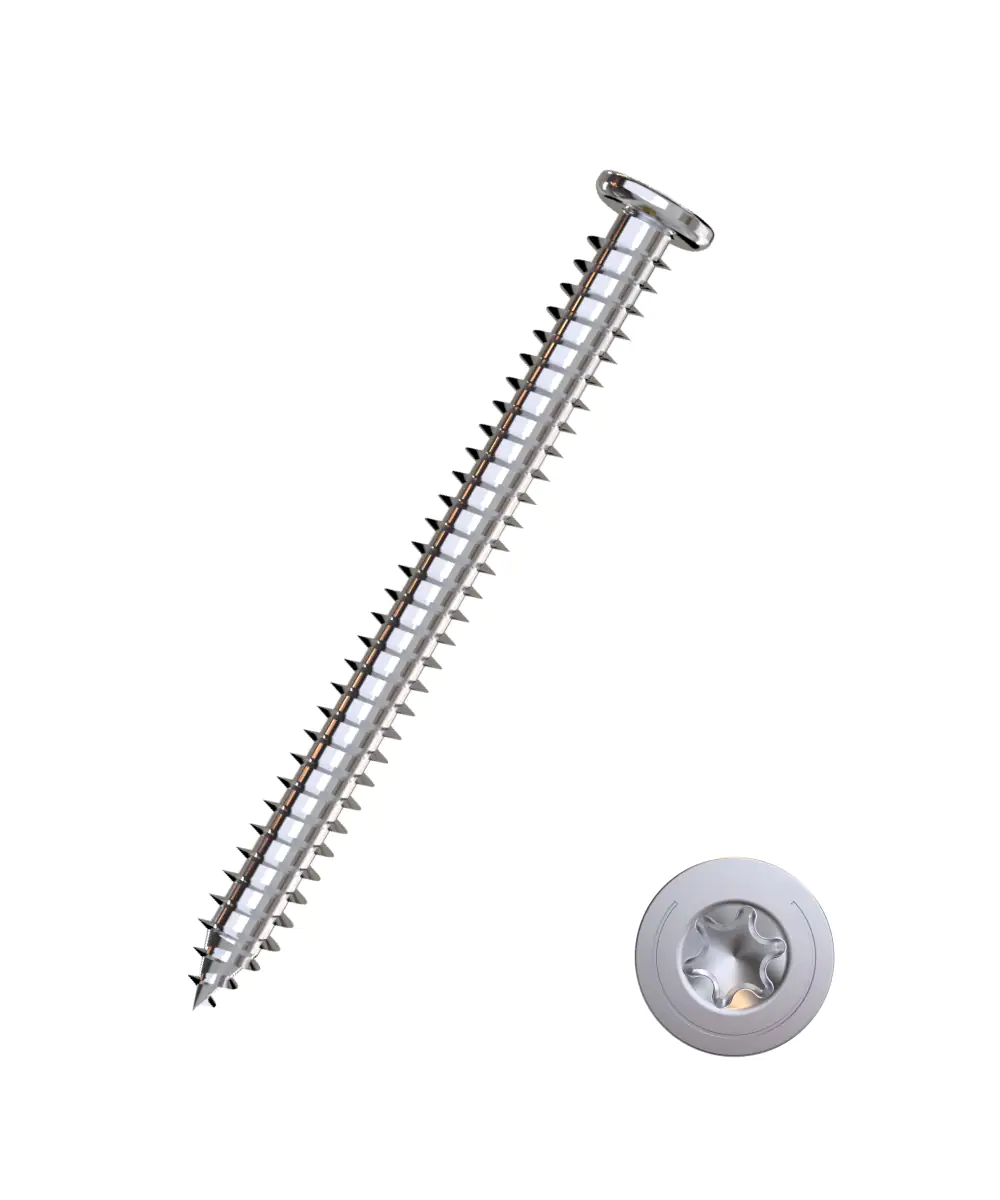 Connex Fensterbauschrauben 7.5 x 72 mm TX 30 - 6 Stk.