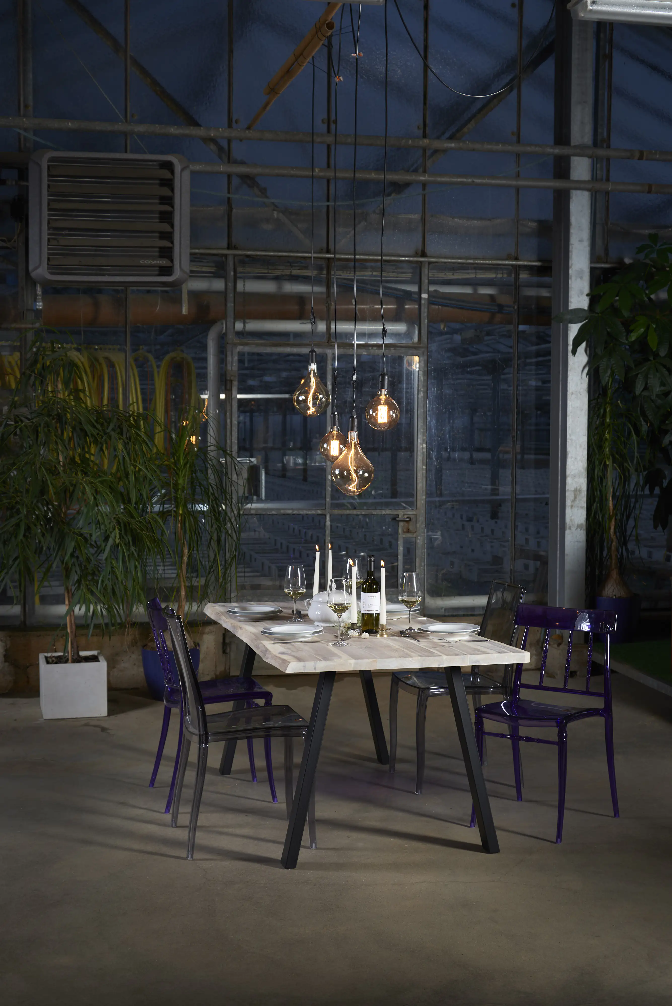 Tischplatte Akazie massiv mit natürlicher Kante 180 x 90 cm 38 mm