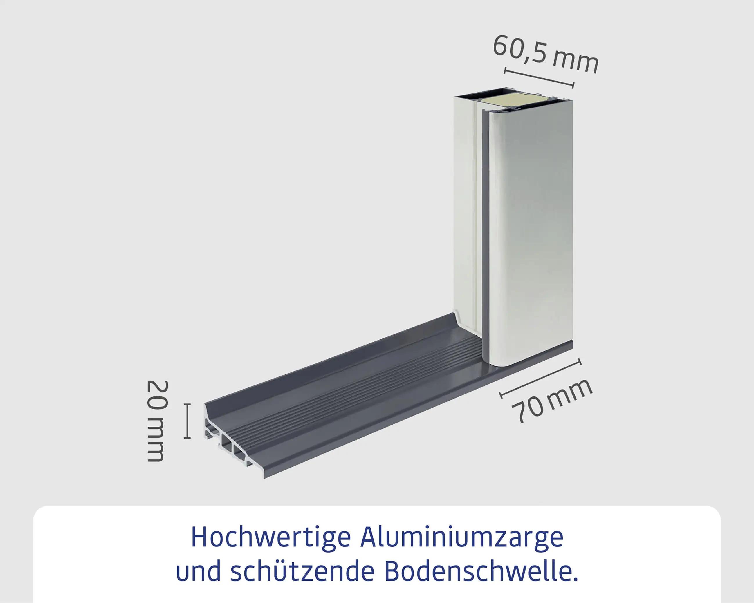 EcoStar Haustür ISOPRO IP 020S night oak 110 x 210 cm