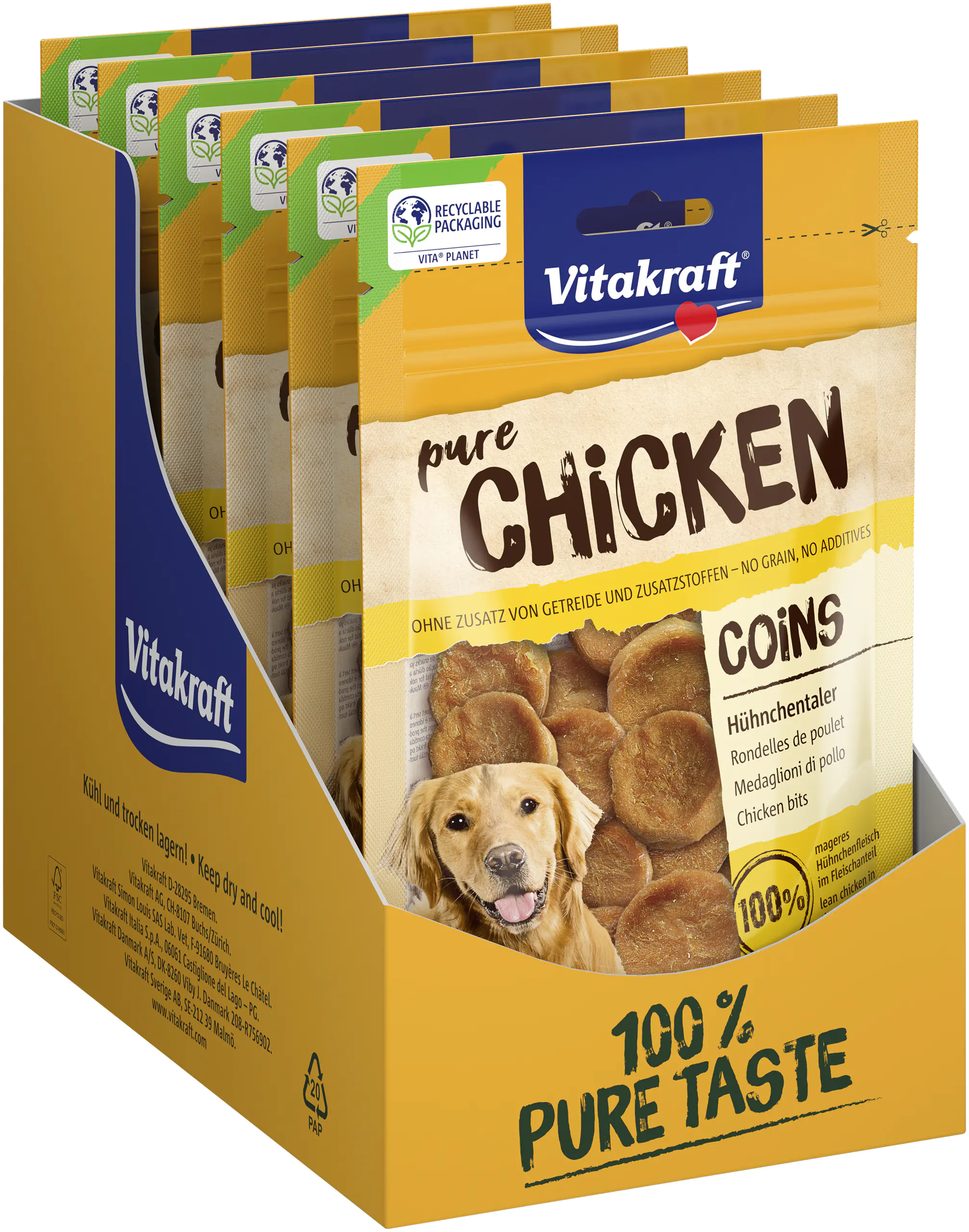 Vitakraft CHICKEN Hühnchentaler 80 g