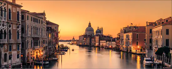 Deco-Glas Bild - Venedig 125 x 50 cm