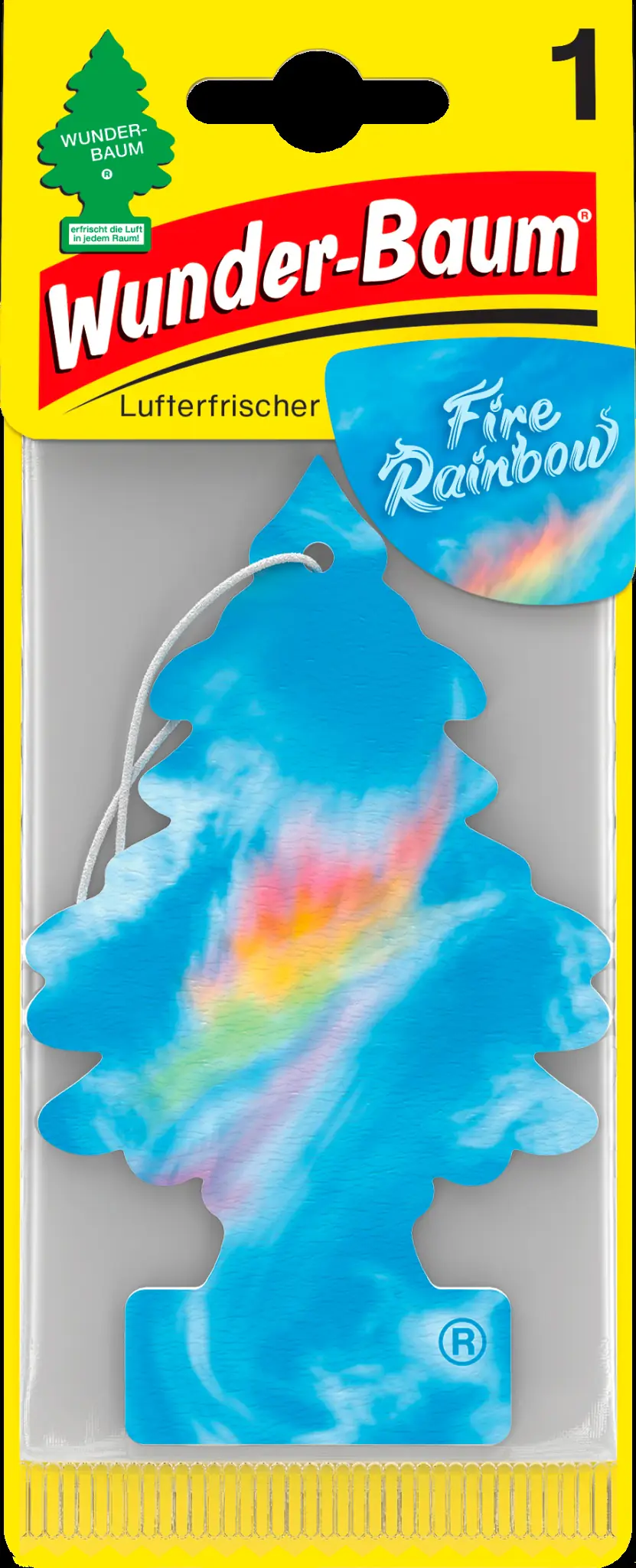 Wunderbaum Papierlufterfrischer Fire Rainbow
