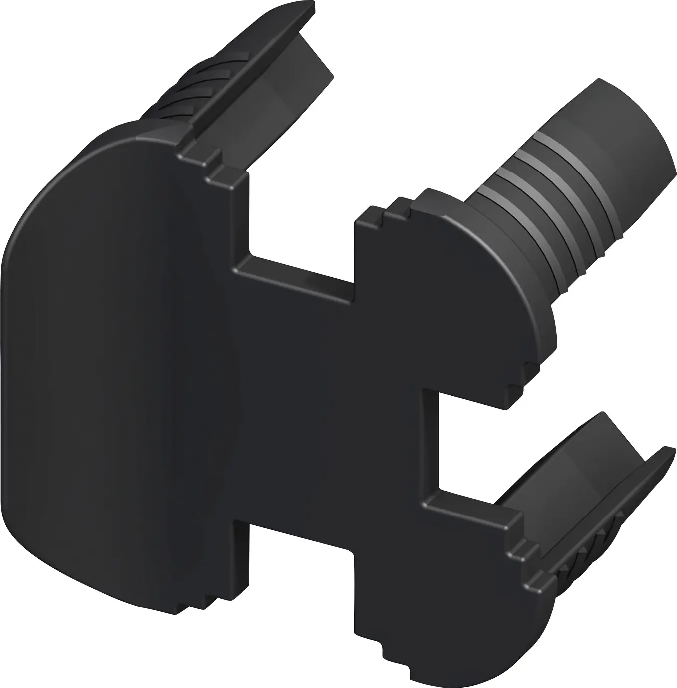 coaxis®-Verbindungskappe für Säulen-Profil, 35.5 x 9.5 mm (Kunststoff)