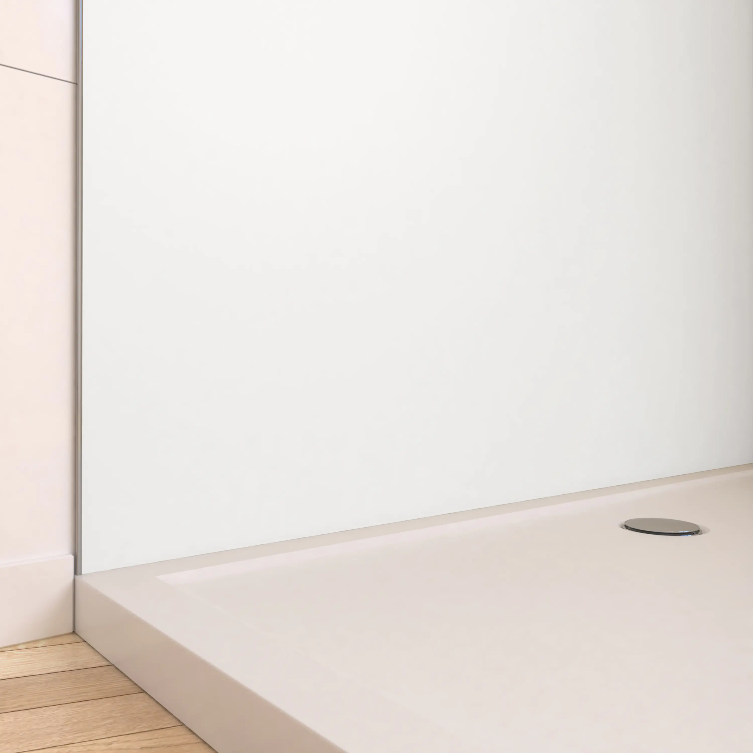 DSK Duschrückwand Panel Satin White 120 x 210 cm