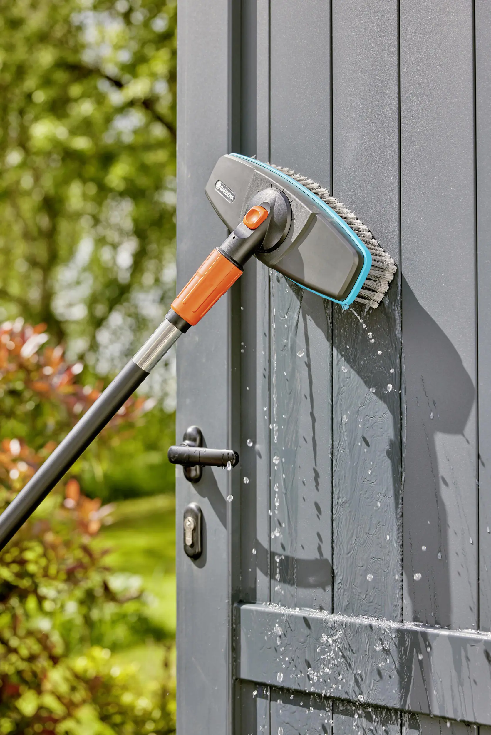 Gardena Cleansystem Wasch-Set mit Stiel S und Bürste soft