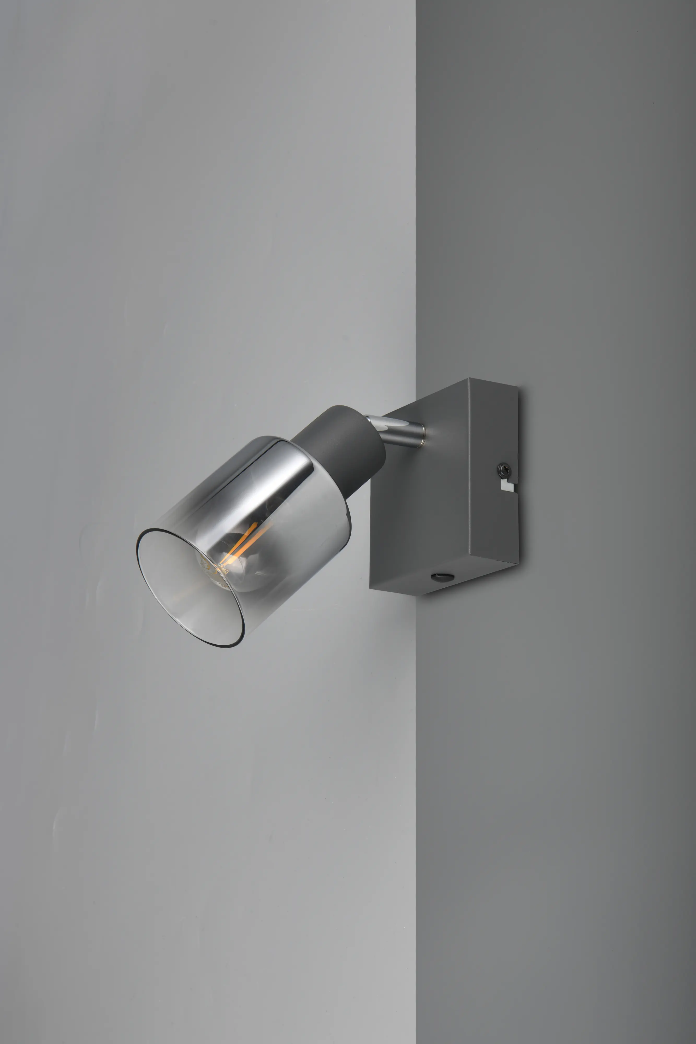 Reality Spot Cadiz E14 schwarz Metall Glas
