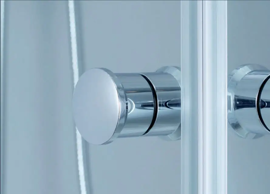 Primaster Eckdusche Easy-5 Schiebetür 80 x 80 cm Klarglas chrom