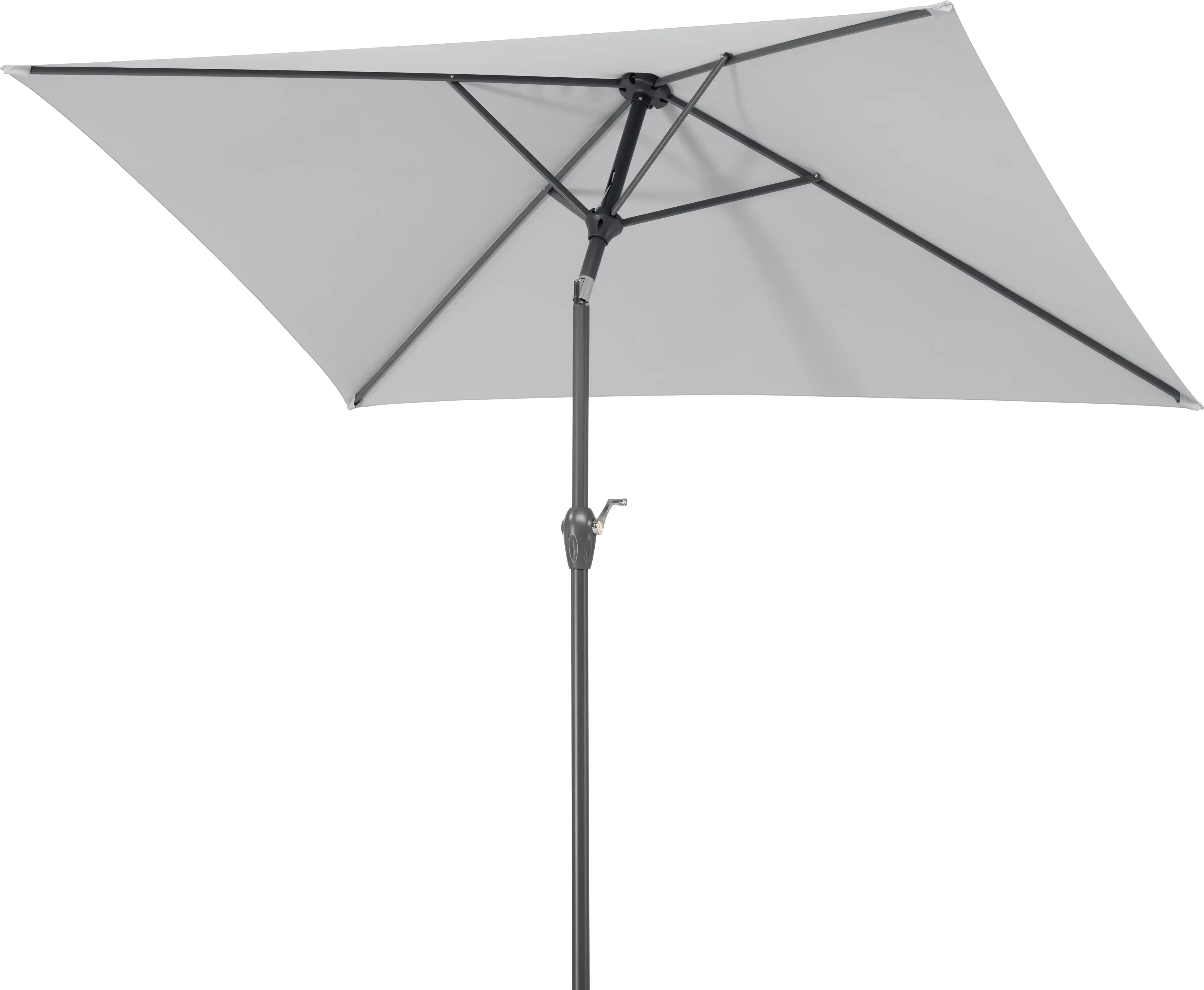 Schneider Sonnenschirm Bilbao silbergrau 210 x 130 cm